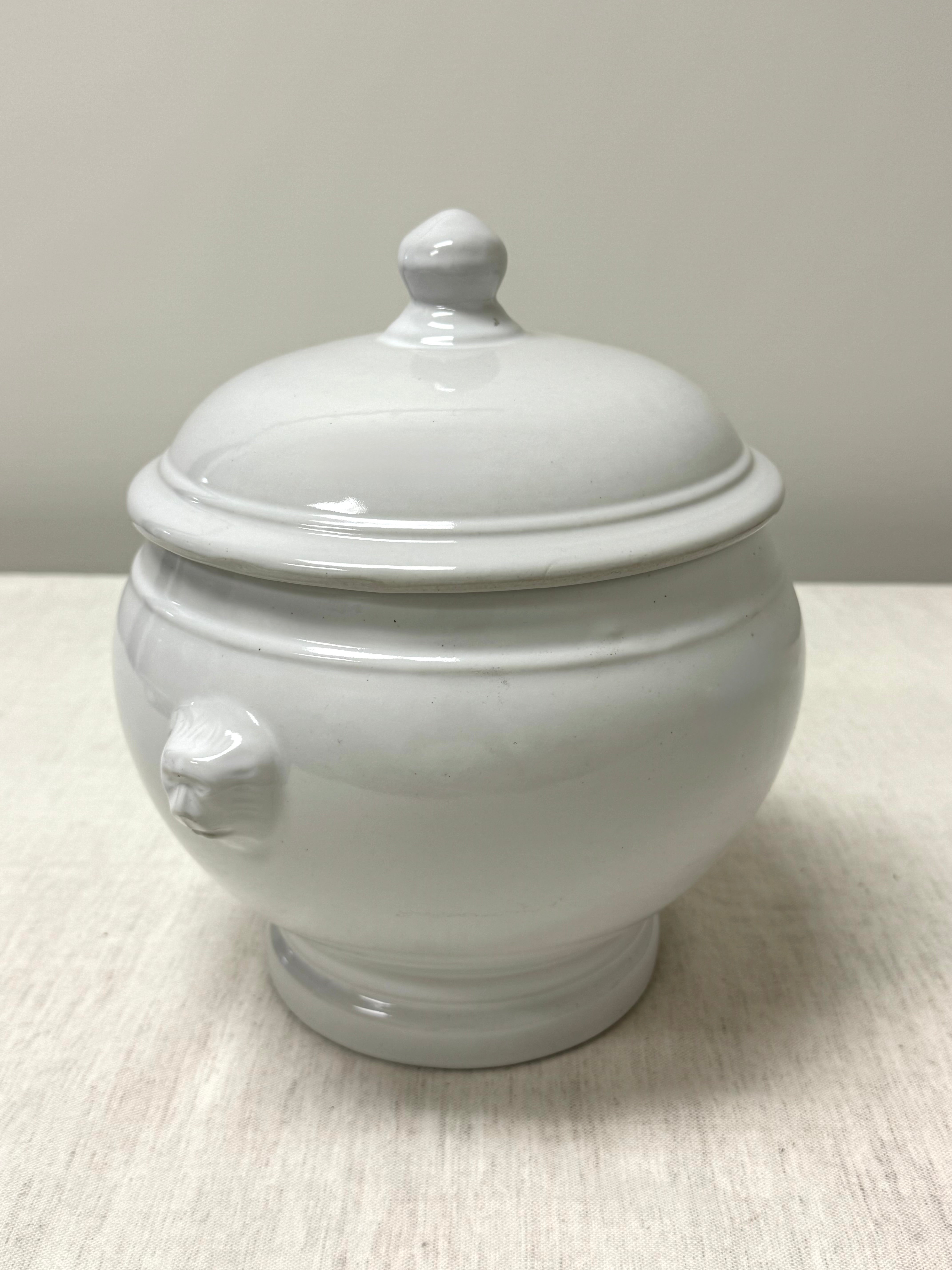 Vintage Ironstone Lion-head Tureen