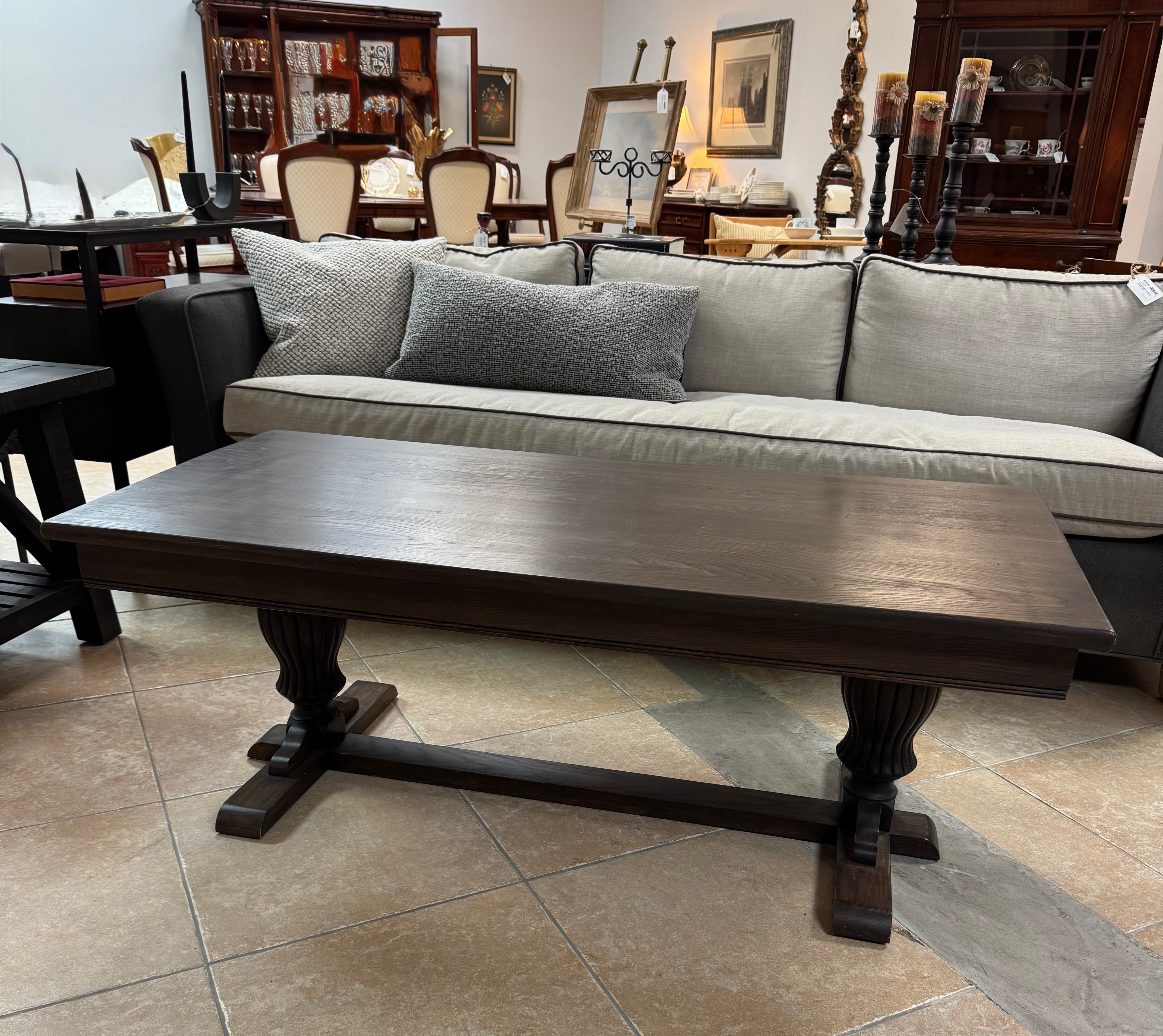 Trestle Coffee Table