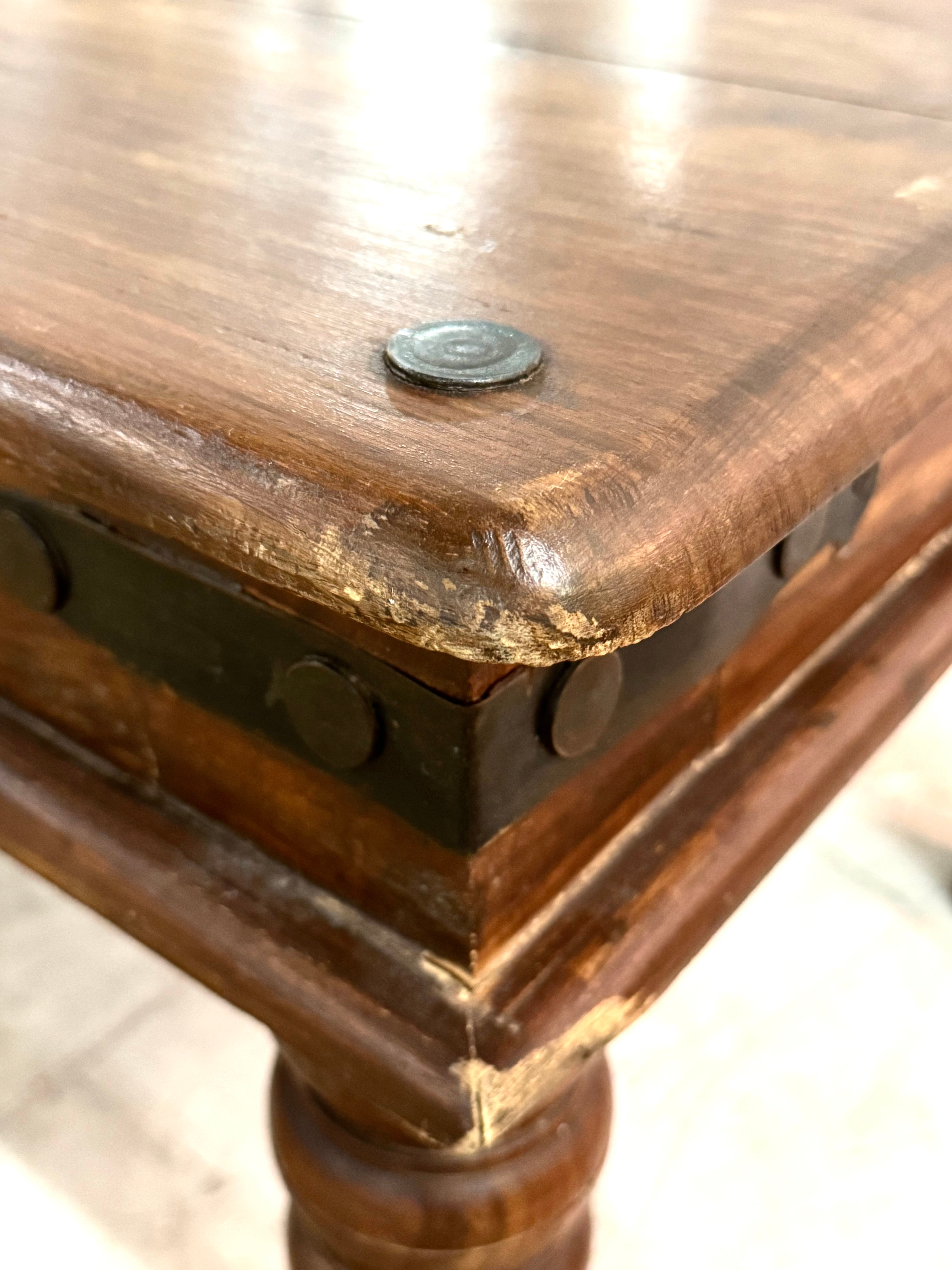 Industrial Plank-top Table