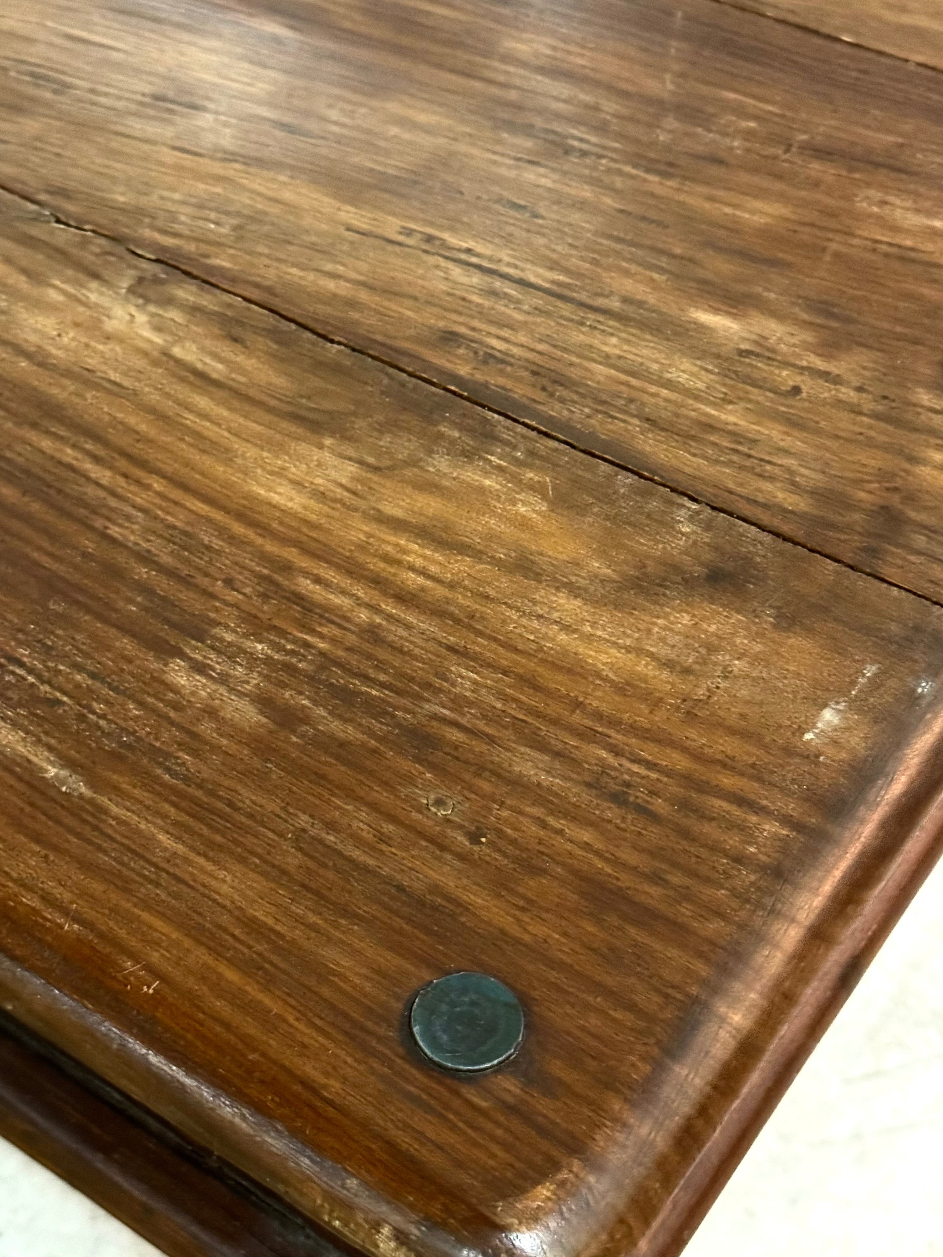 Industrial Plank-top Table