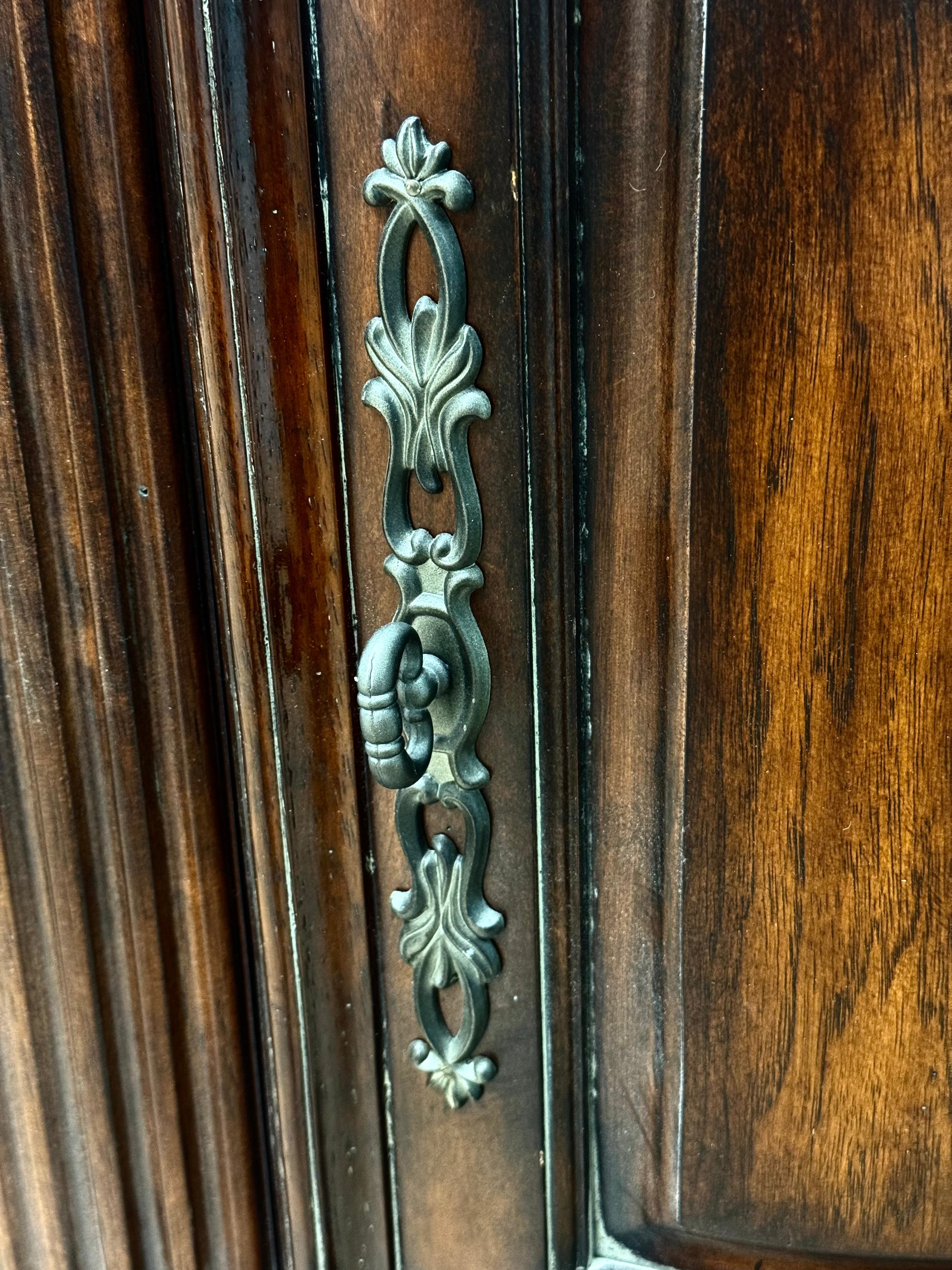 Provincial Sideboard with Black Marble Top