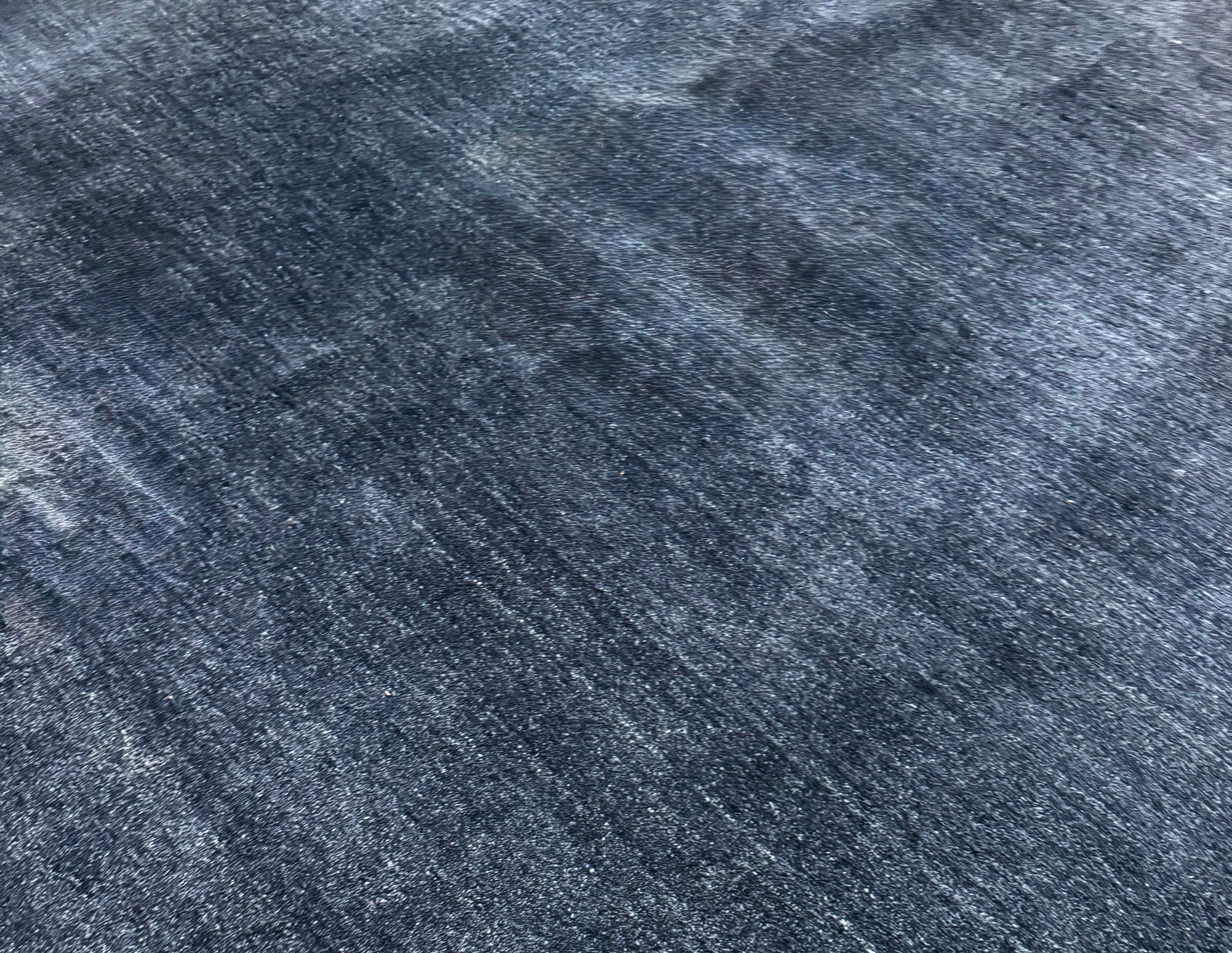 CRATE & BARREL Indigo 8' x 10' Tufted Rug
