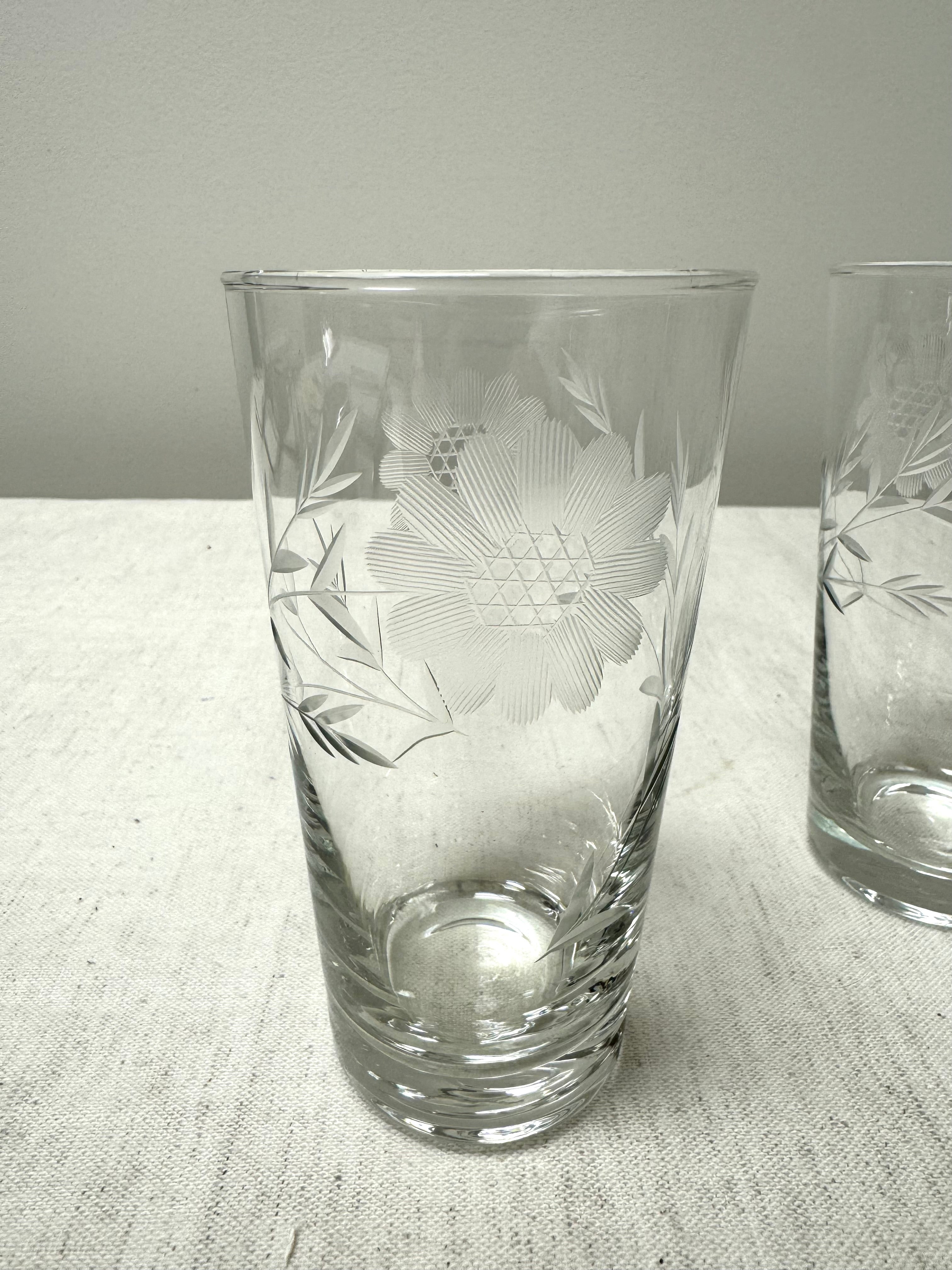 Cornflower Juice Glasses Set of 5