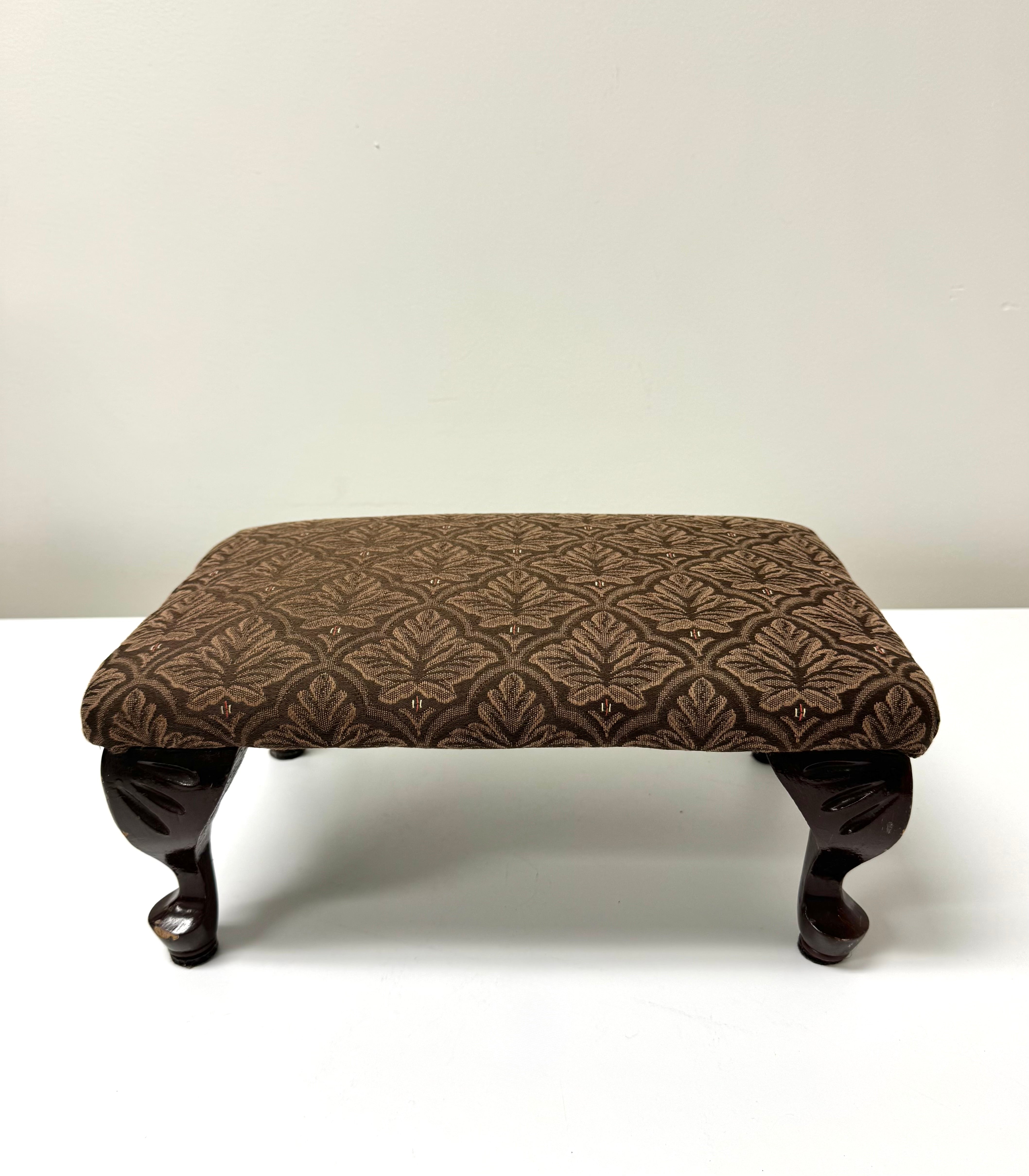 Antique Upholstered Footstool