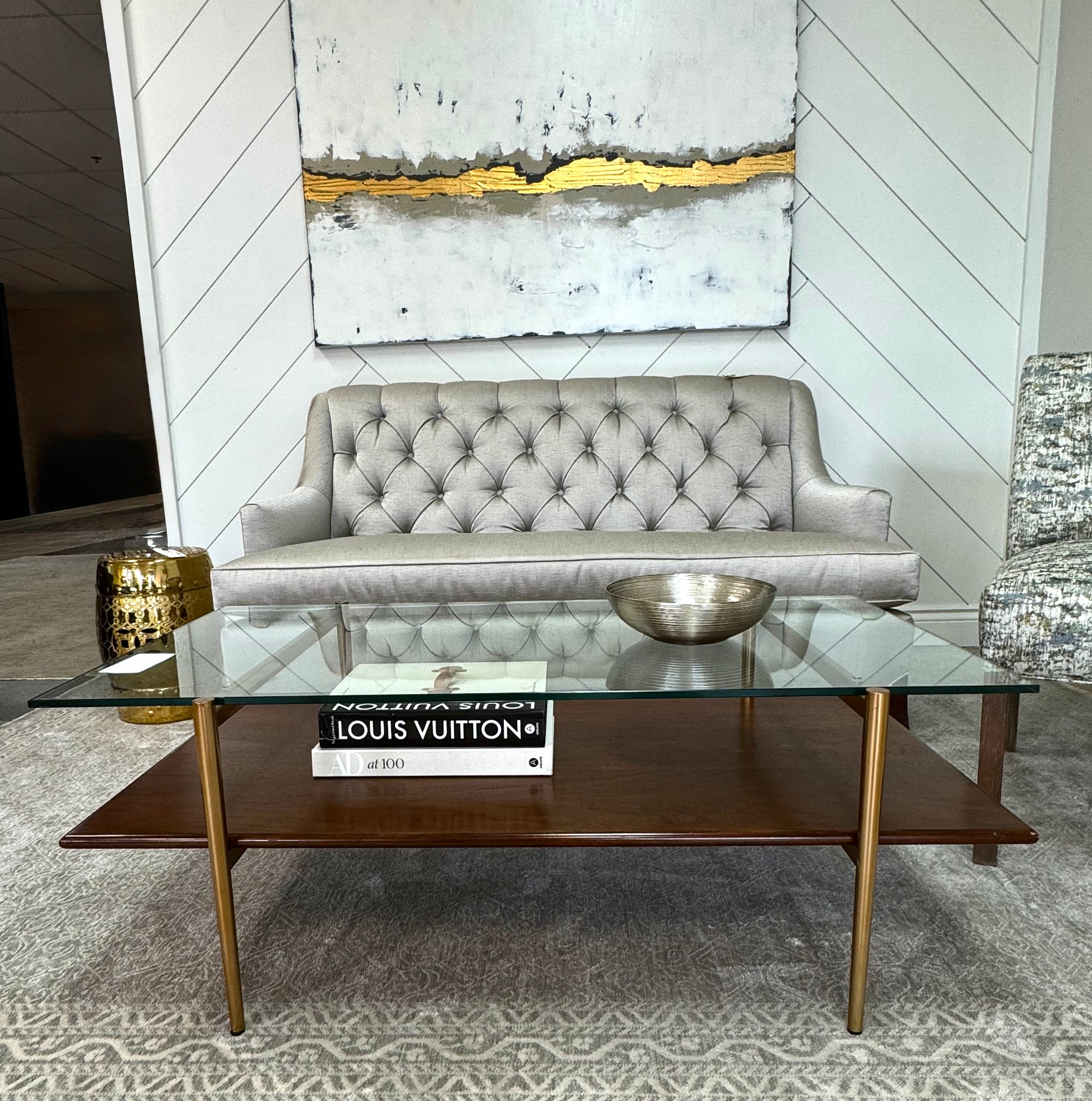 Display Two-tier Coffee Table