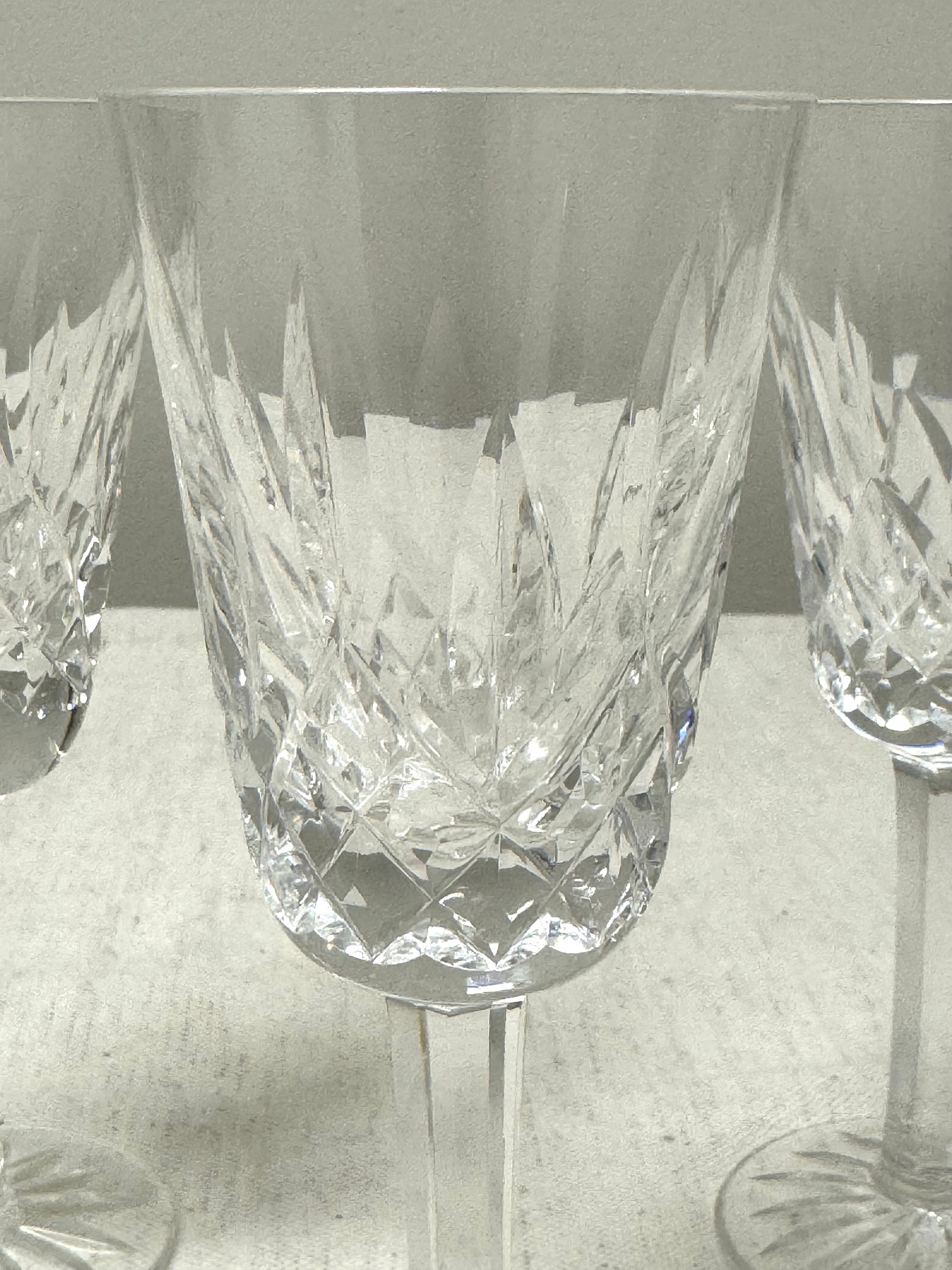 WATERFORD 'Lismore' Sherry Glasses Set of 3
