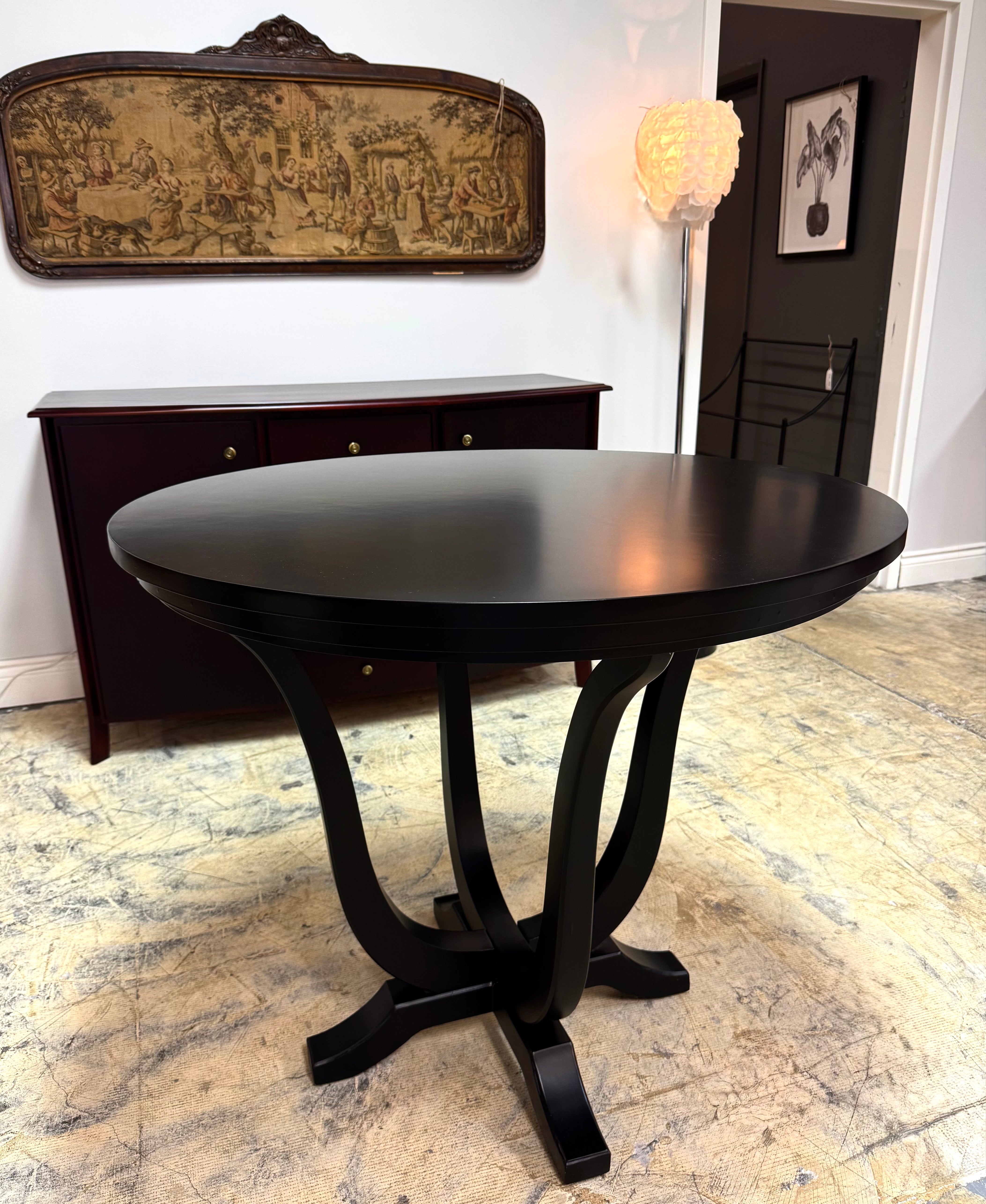 Espresso Tulip 40" Bistro Table