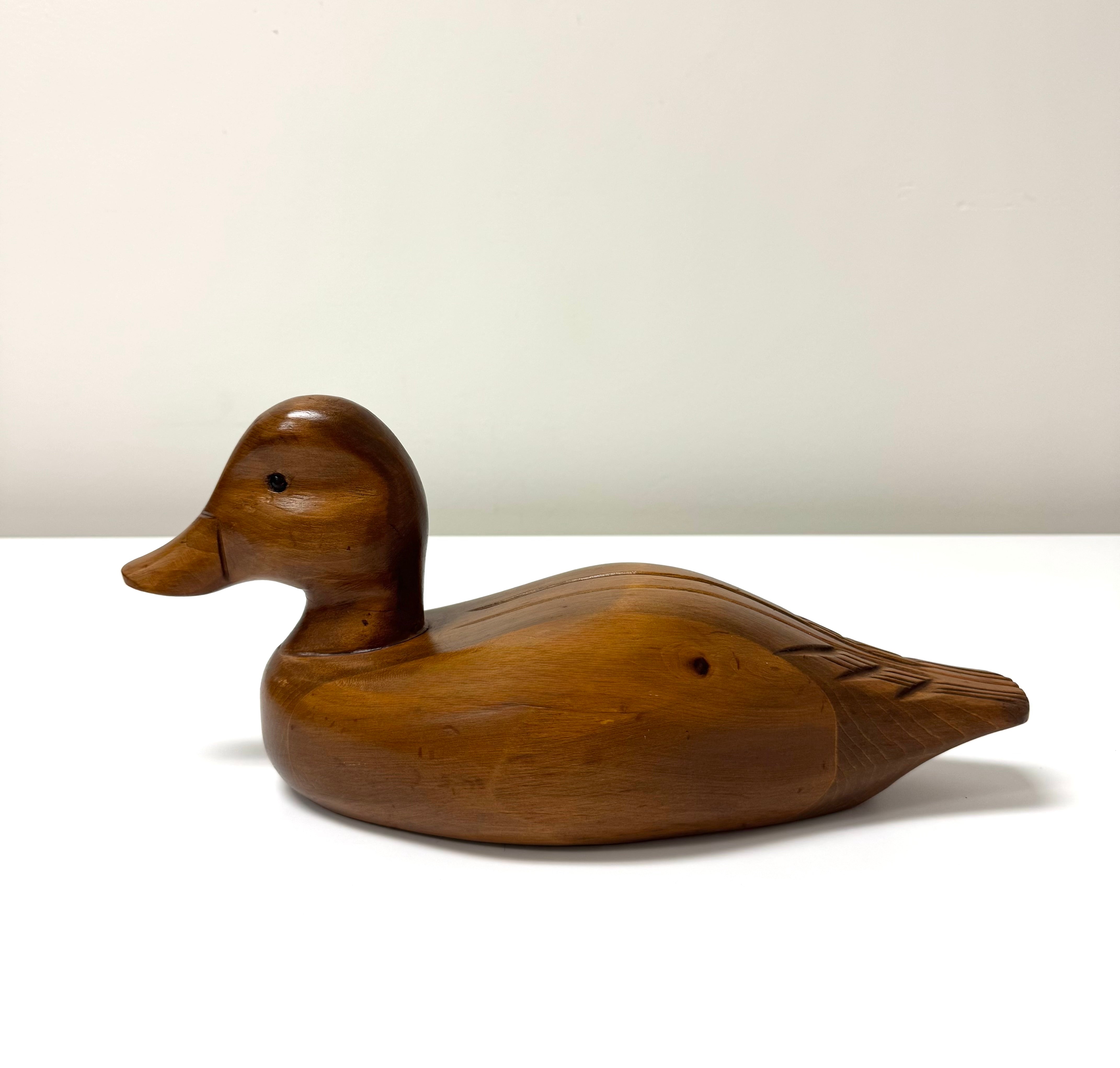 Vintage Hand-carved Duck Decoy