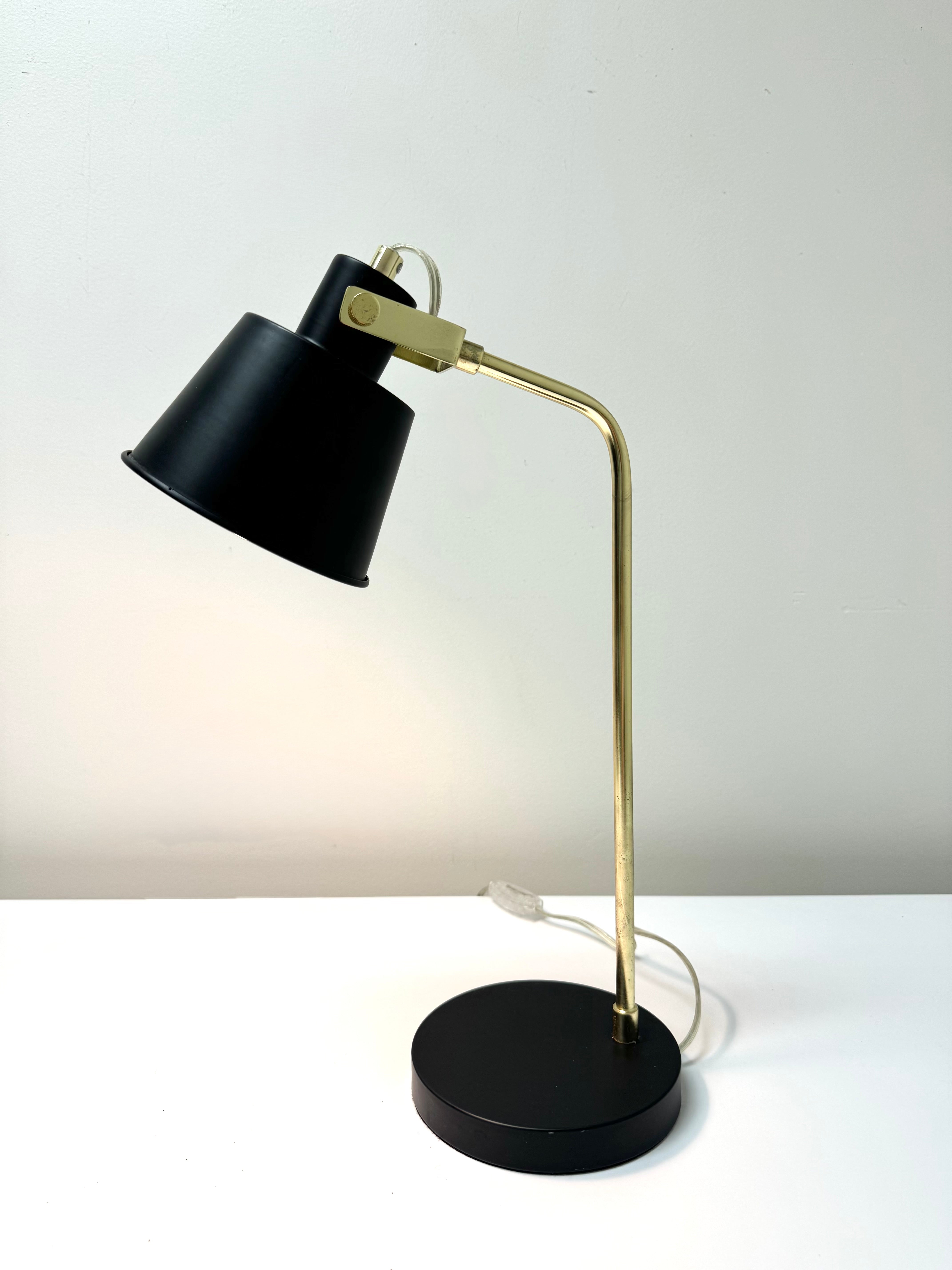Matte Black Desk Lamp