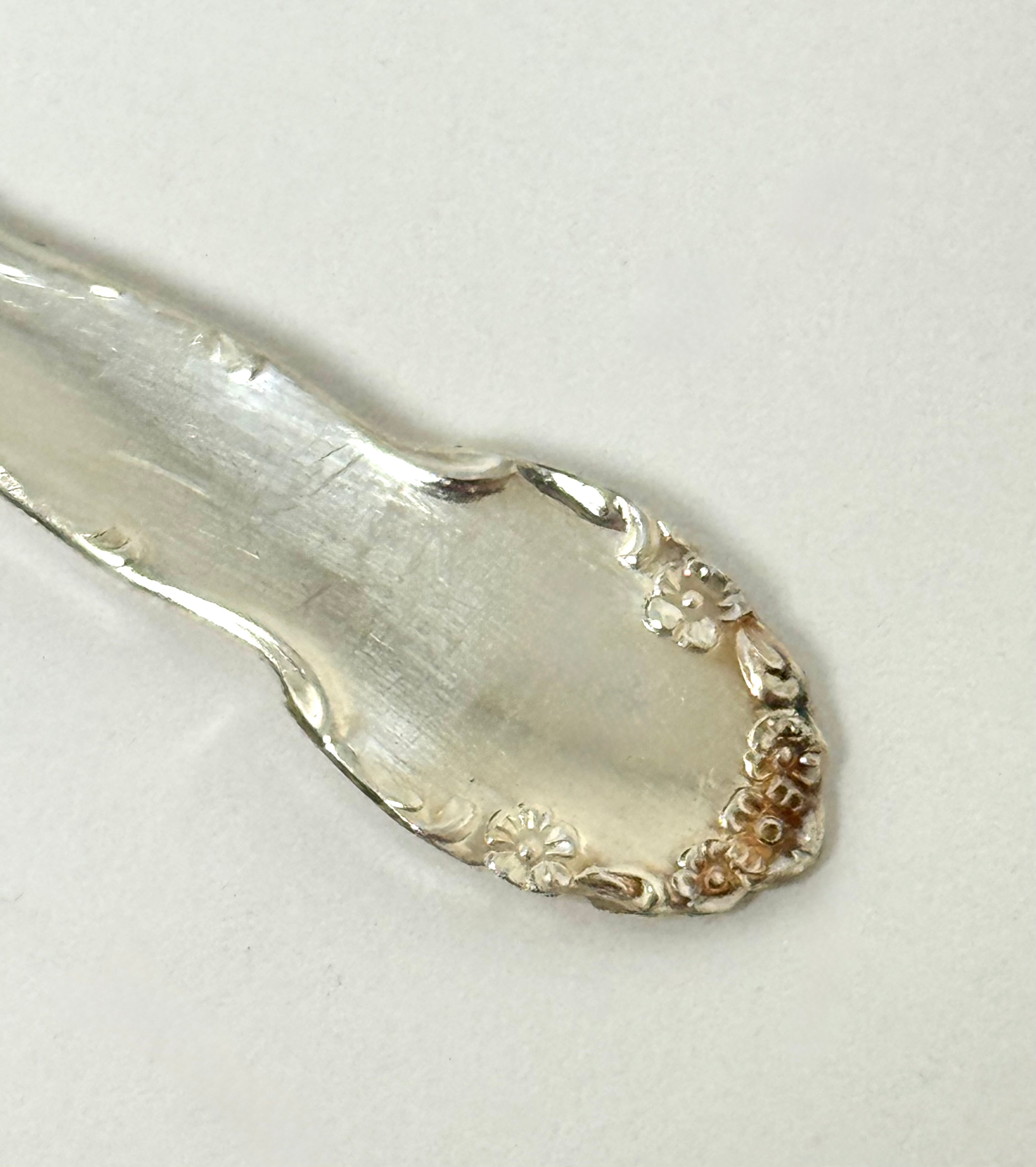 Vintage Silverplate Coffee Spoons Set of 8