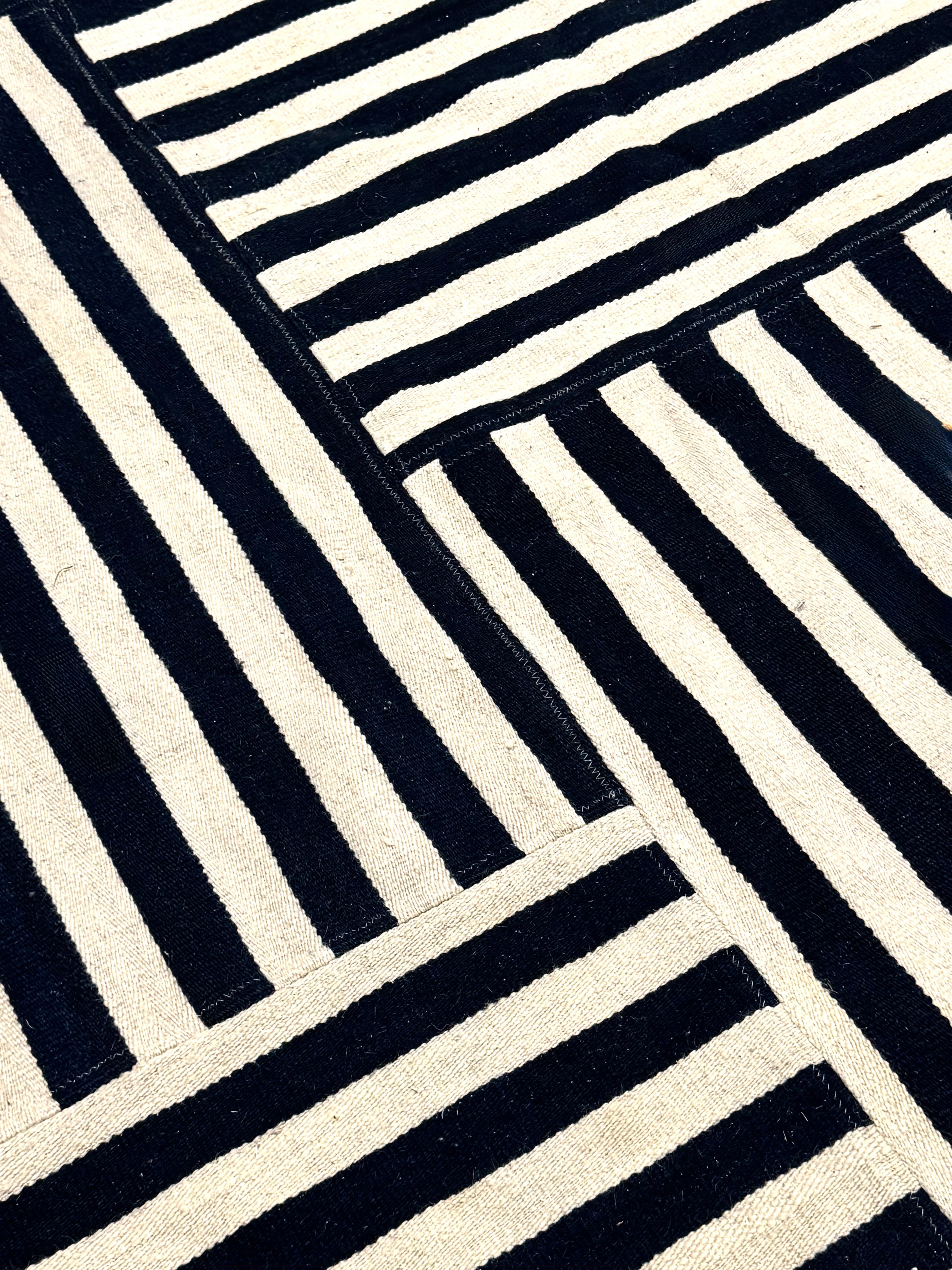 RALPH LAUREN 'Canyon Stripe' Cinder 8' x 10' Rug