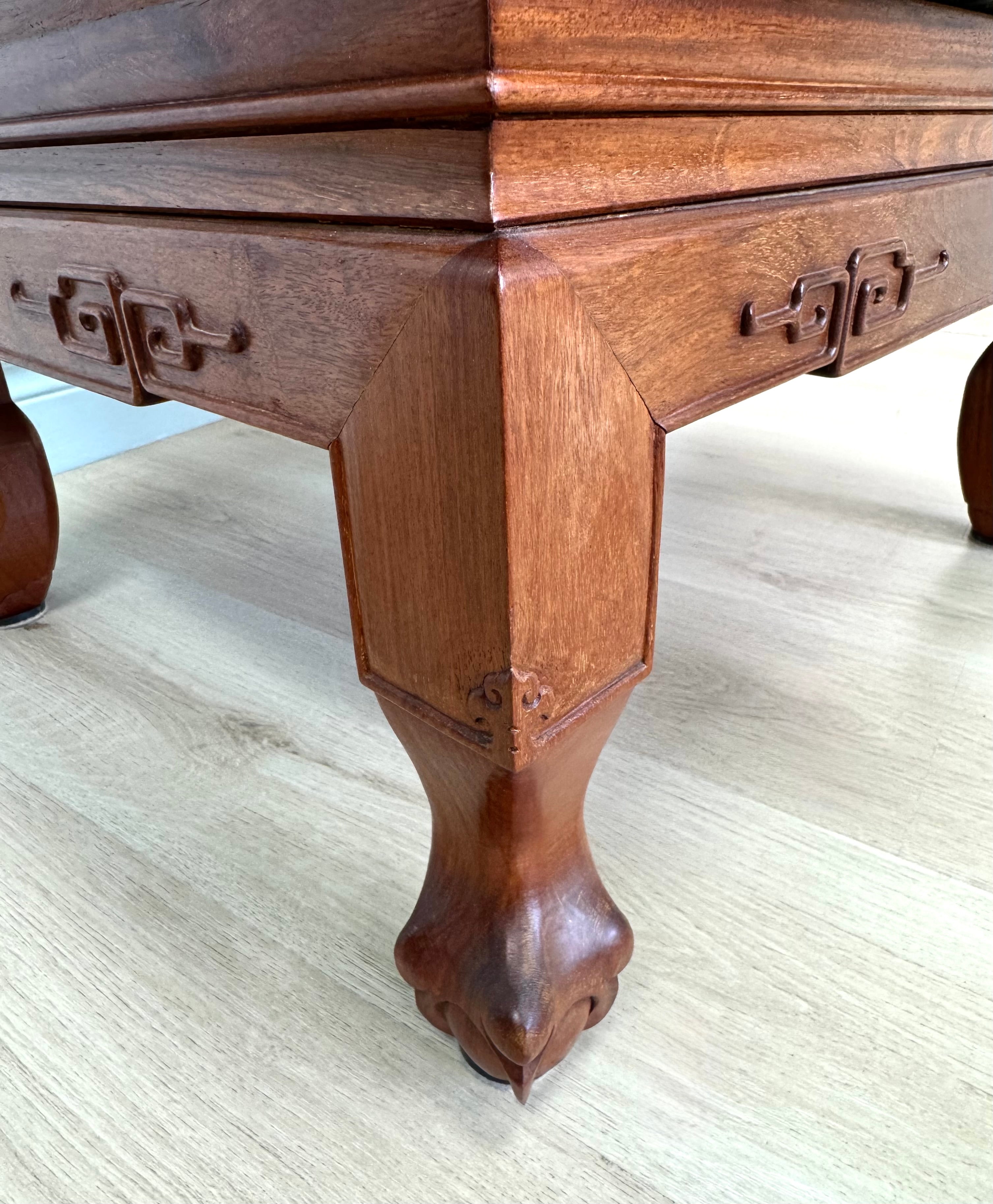 Mid-century Asian Horseshoe-back Chair