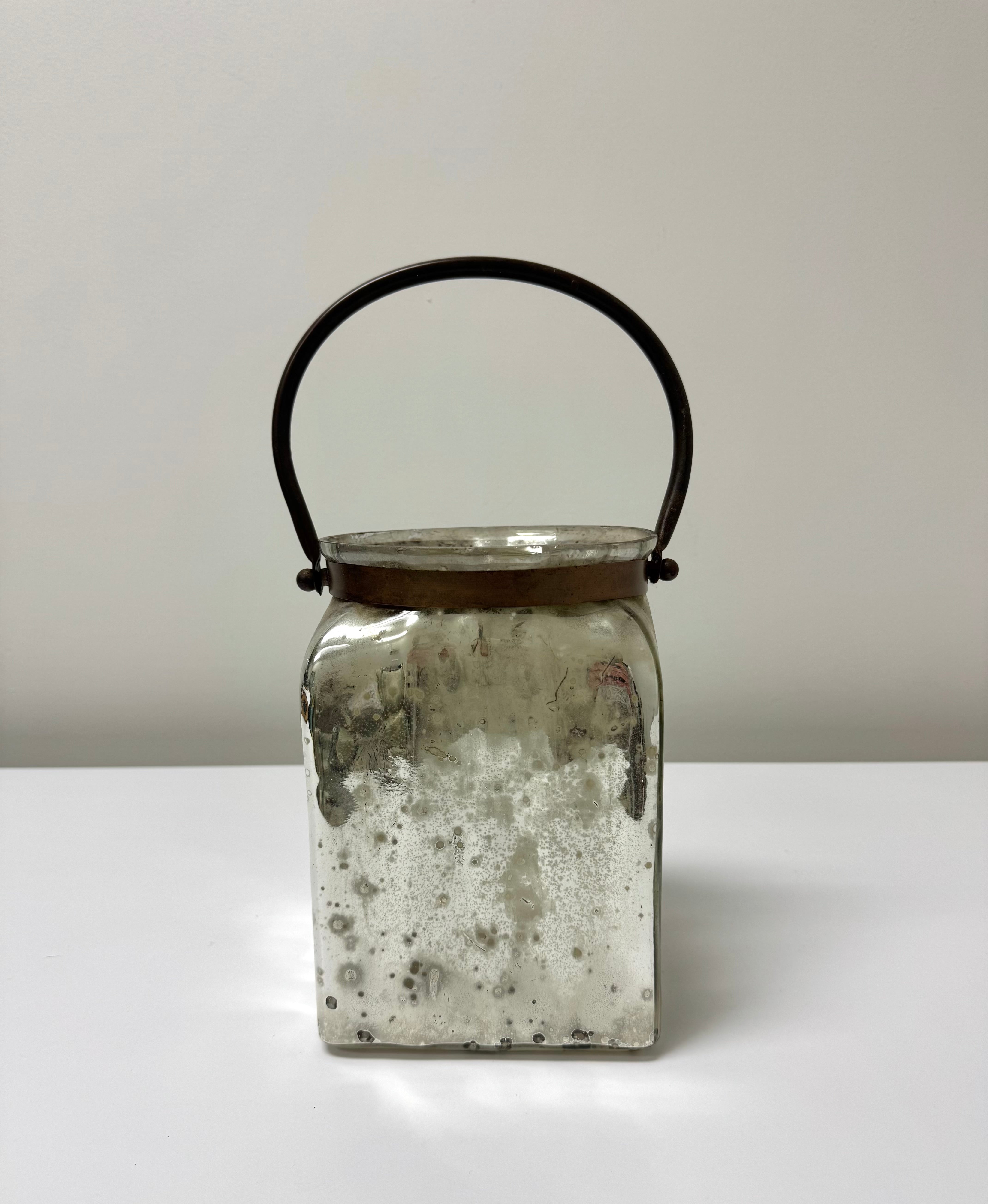 Mercury Glass Lantern