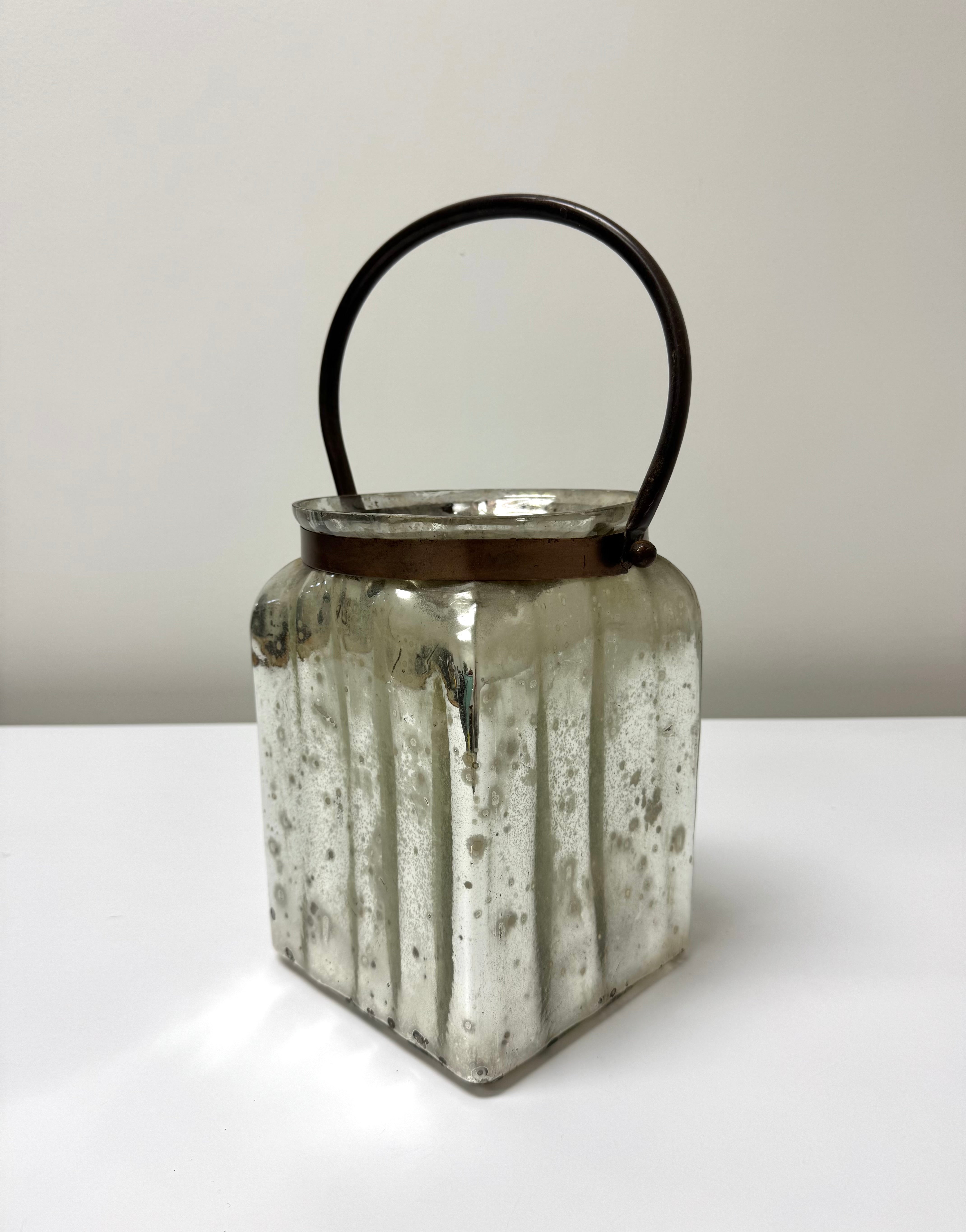 Mercury Glass Lantern