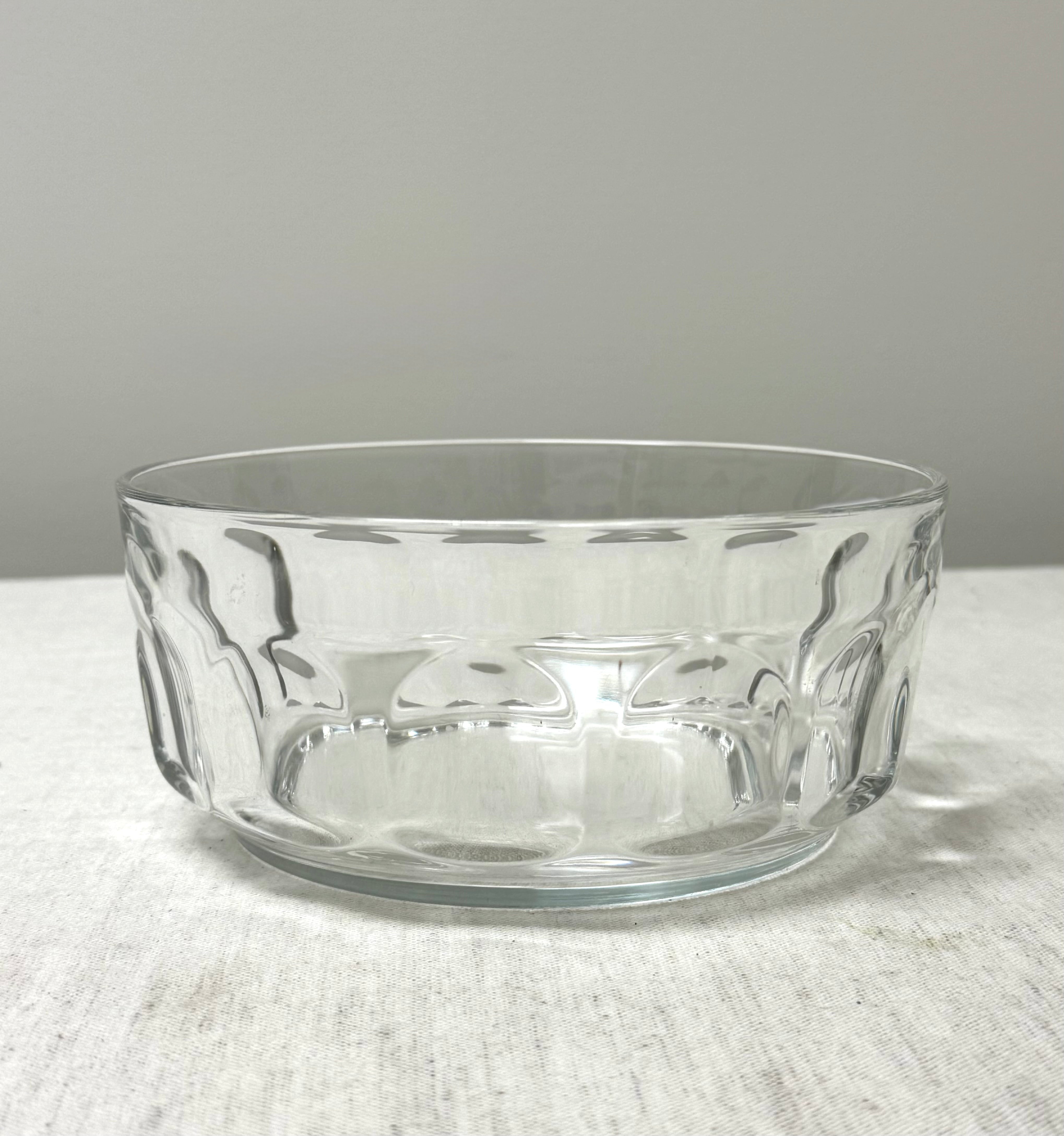 Vintage ARCOROC FRANCE 6-3/4" Thumbprint Bowl