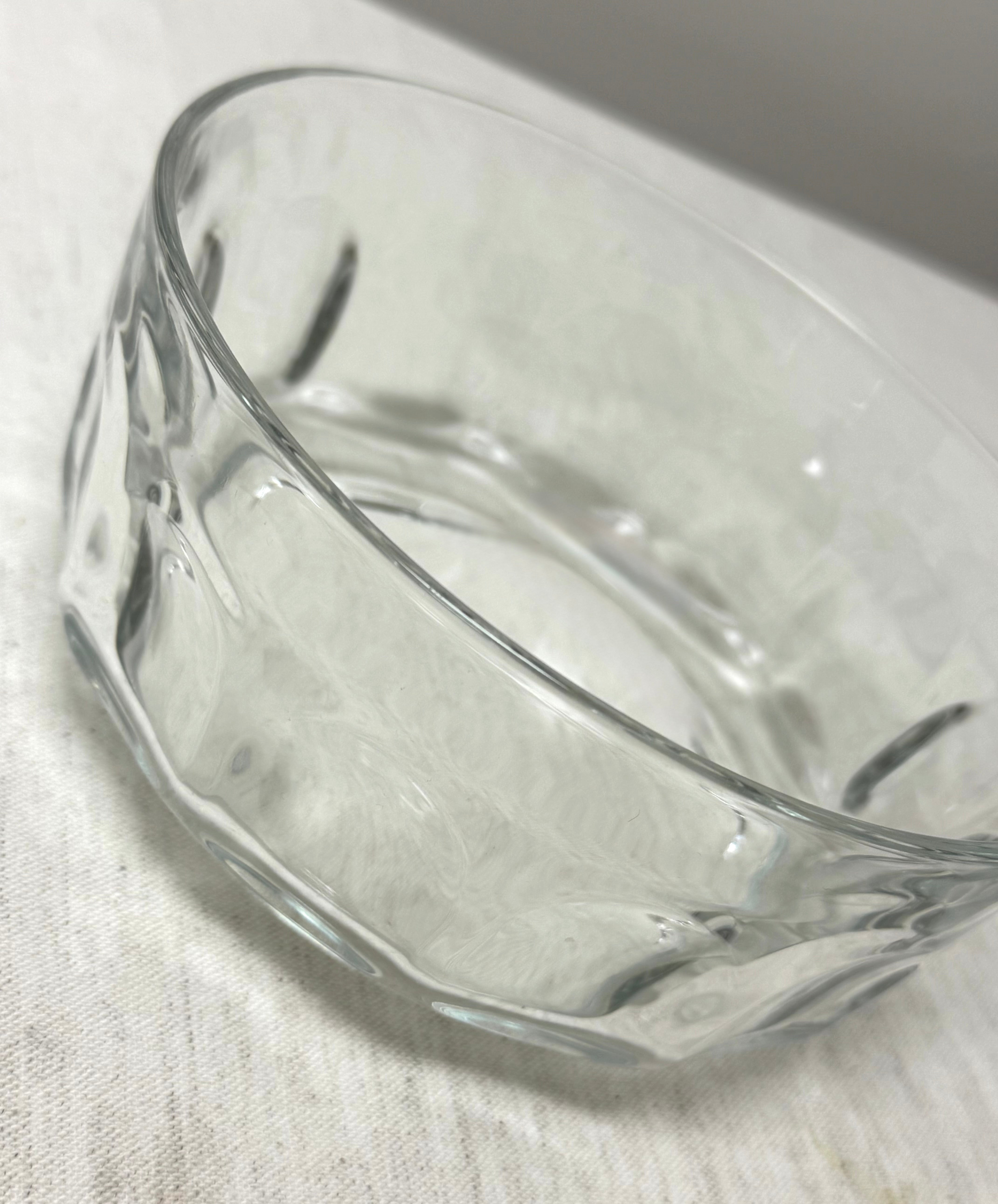 Vintage ARCOROC FRANCE 6-3/4" Thumbprint Bowl