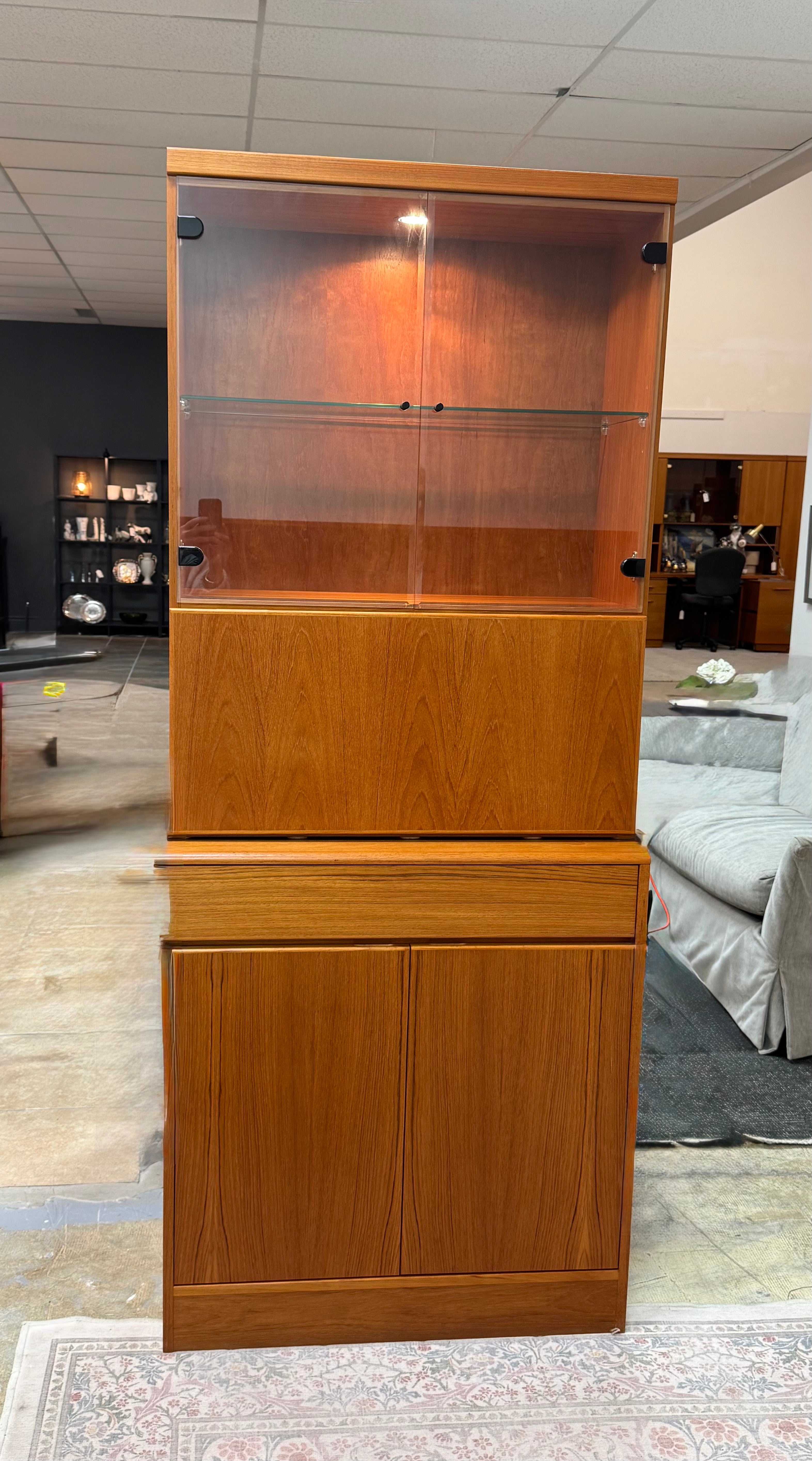 Vintage MCM Teak Cabinet