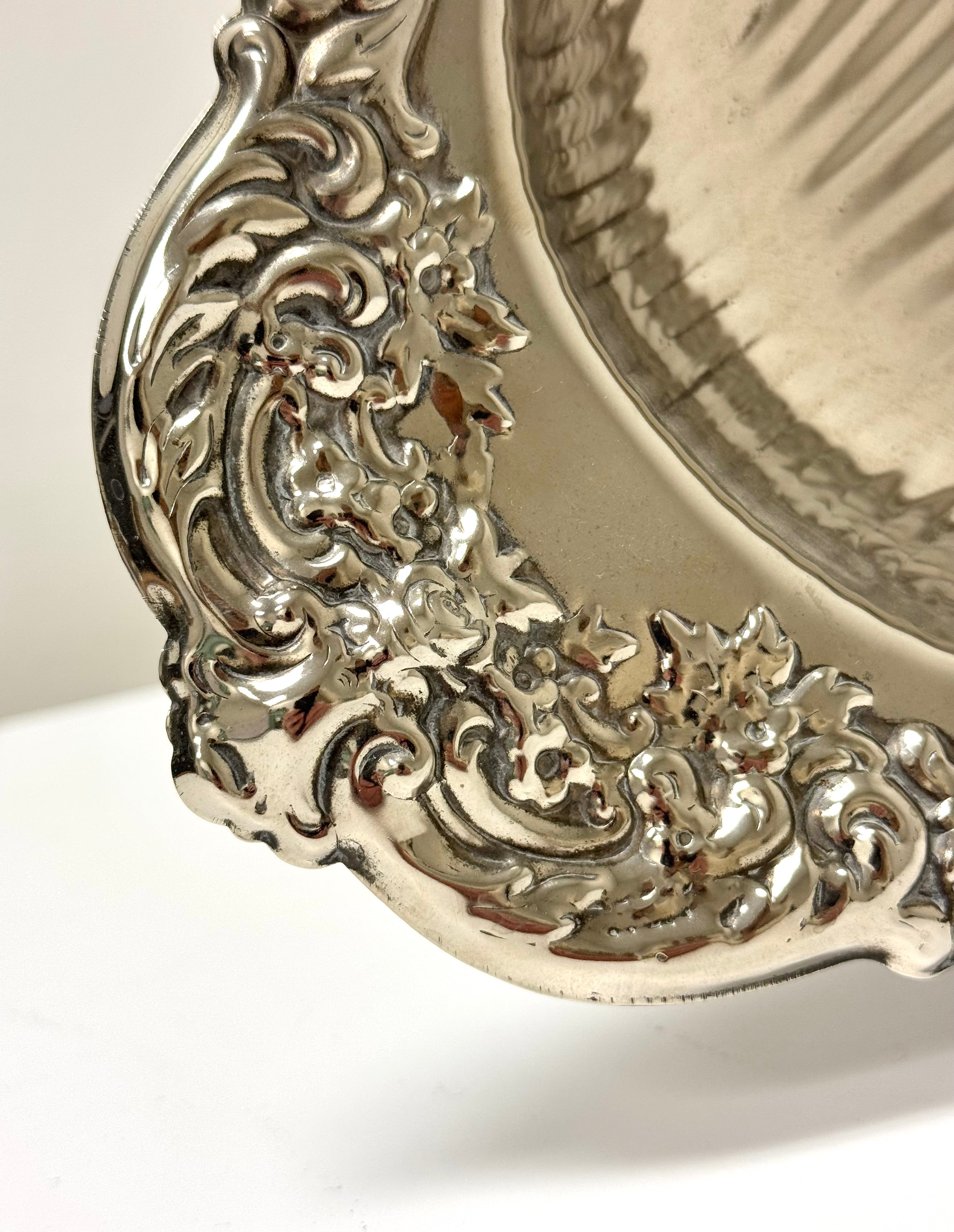 Vintage Silverplate Shell Bowl