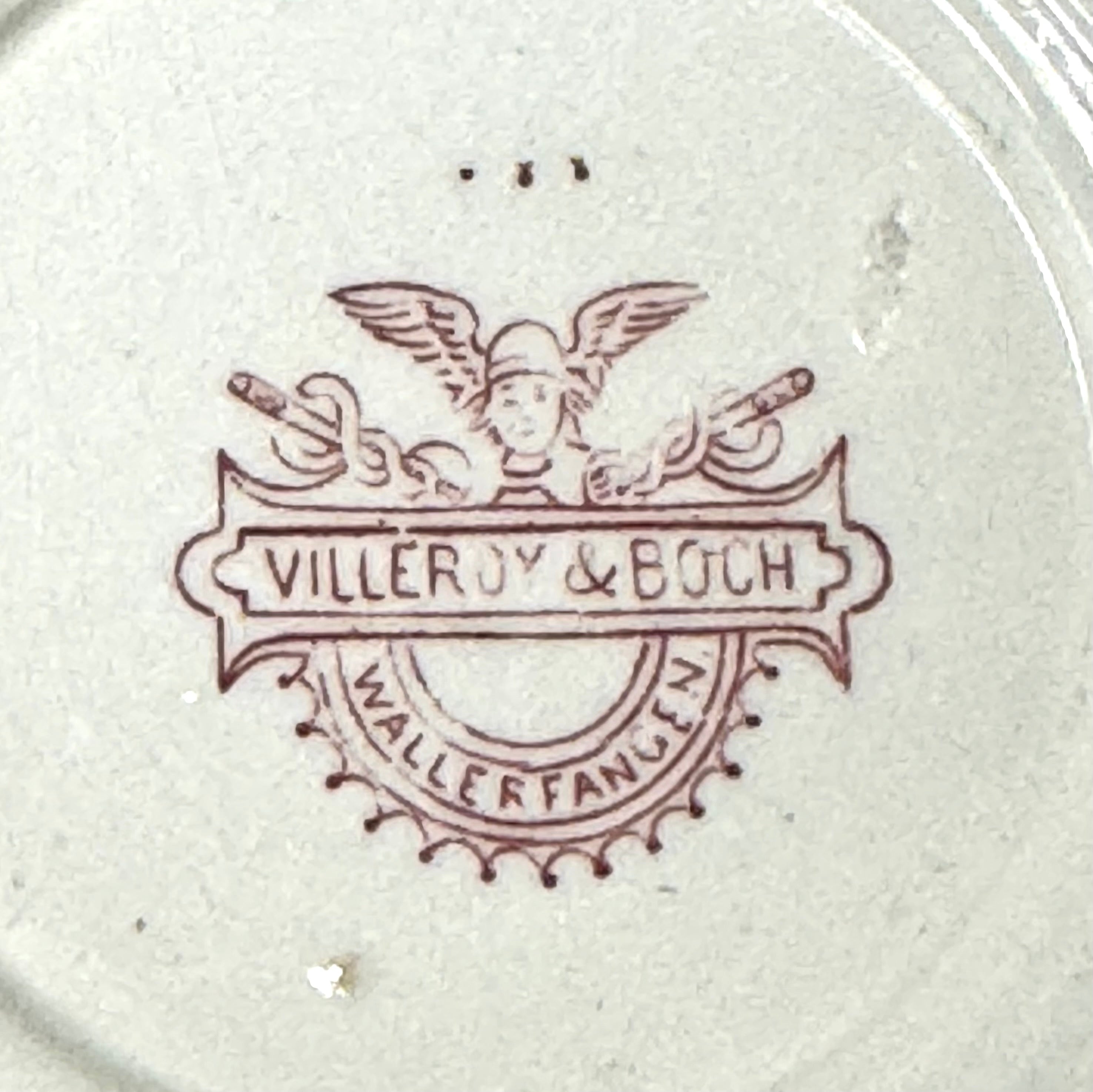 Vintage VILLEROY & BOCH 'Red Willow' Tureen