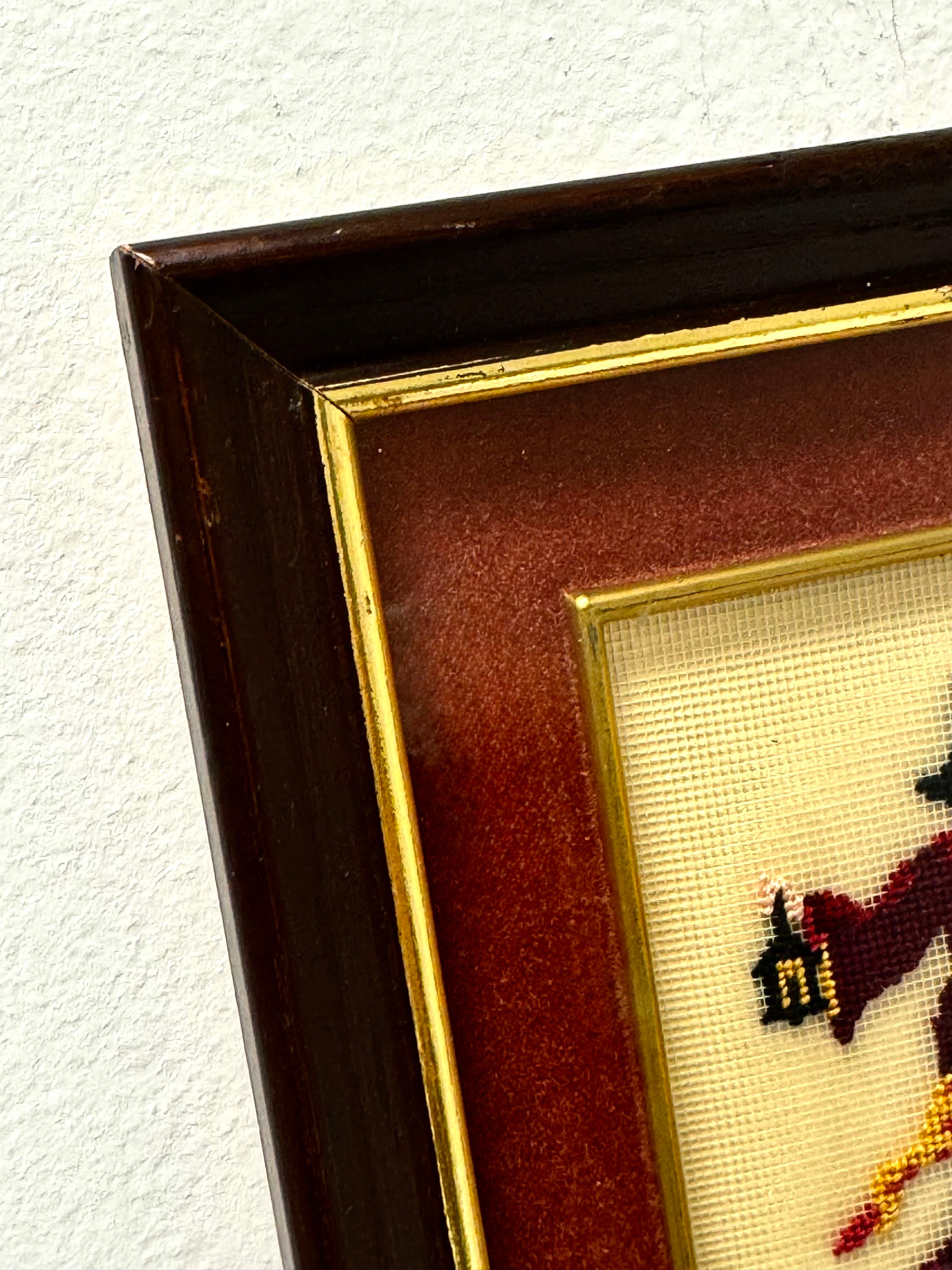Japanese Man Petit Point