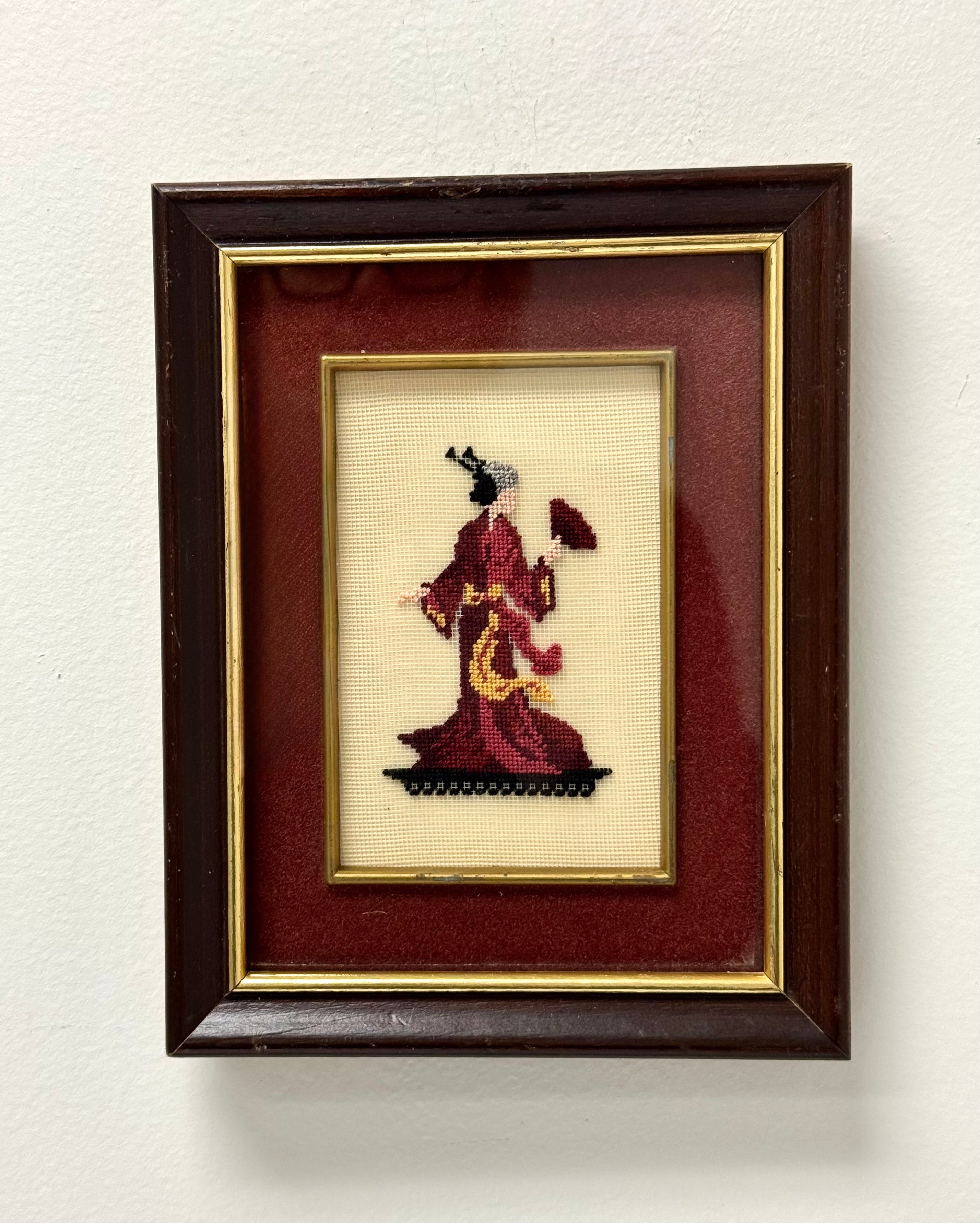 Japanese Lady Petit Point