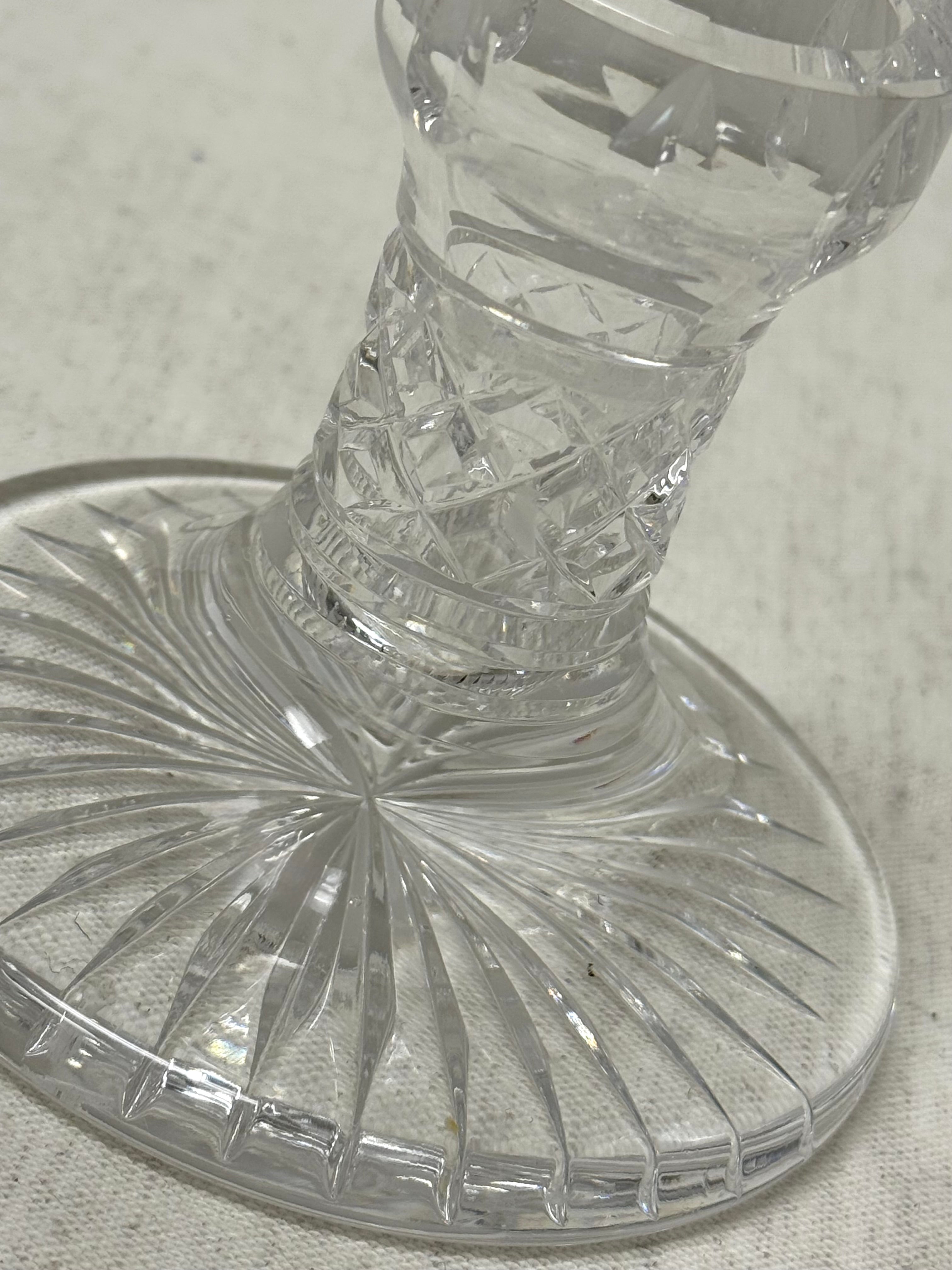 WATERFORD Crystal Candle Holder
