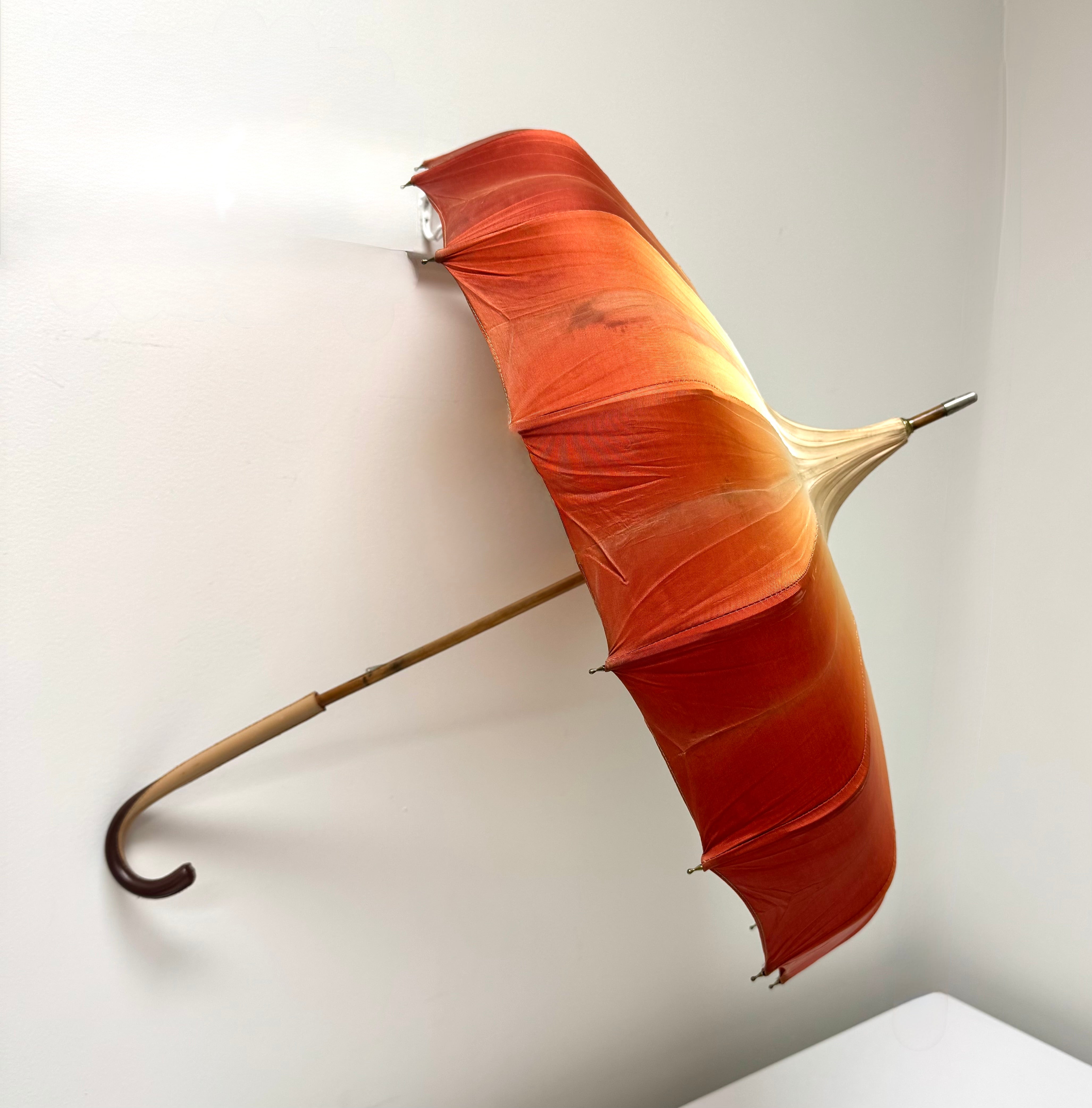 Vintage Silk Umbrella