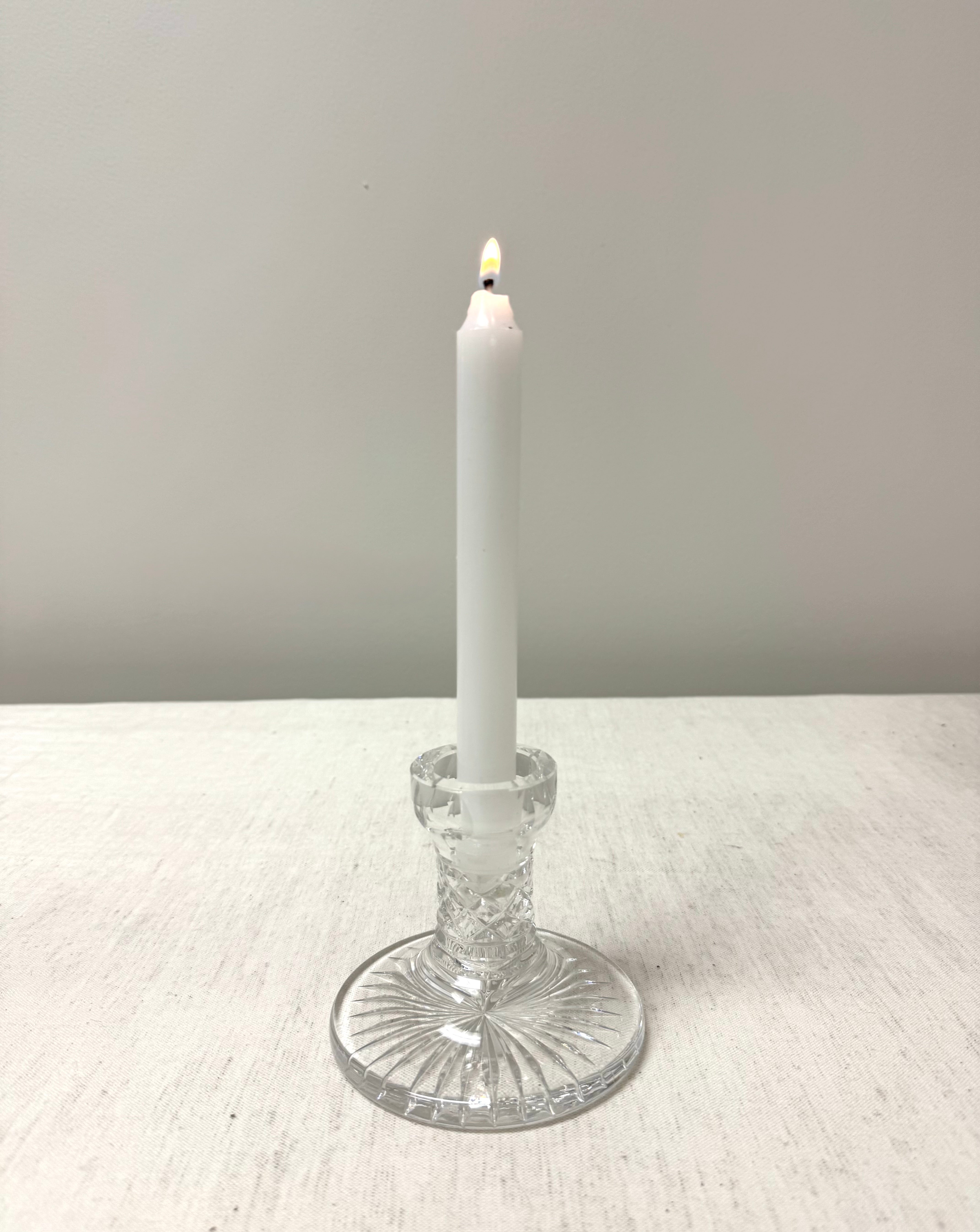 WATERFORD Crystal Candle Holder