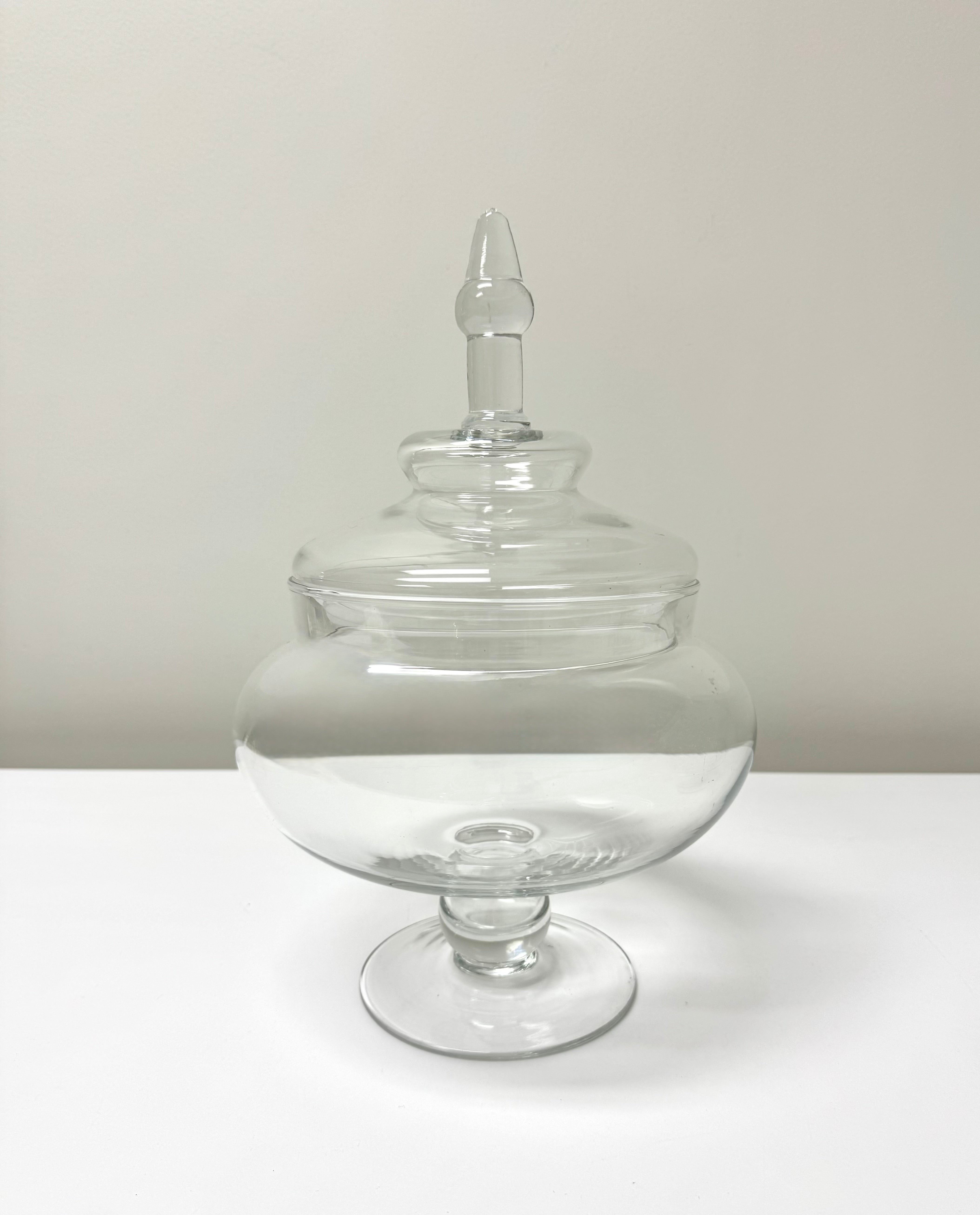 Glass Apothecary Jar