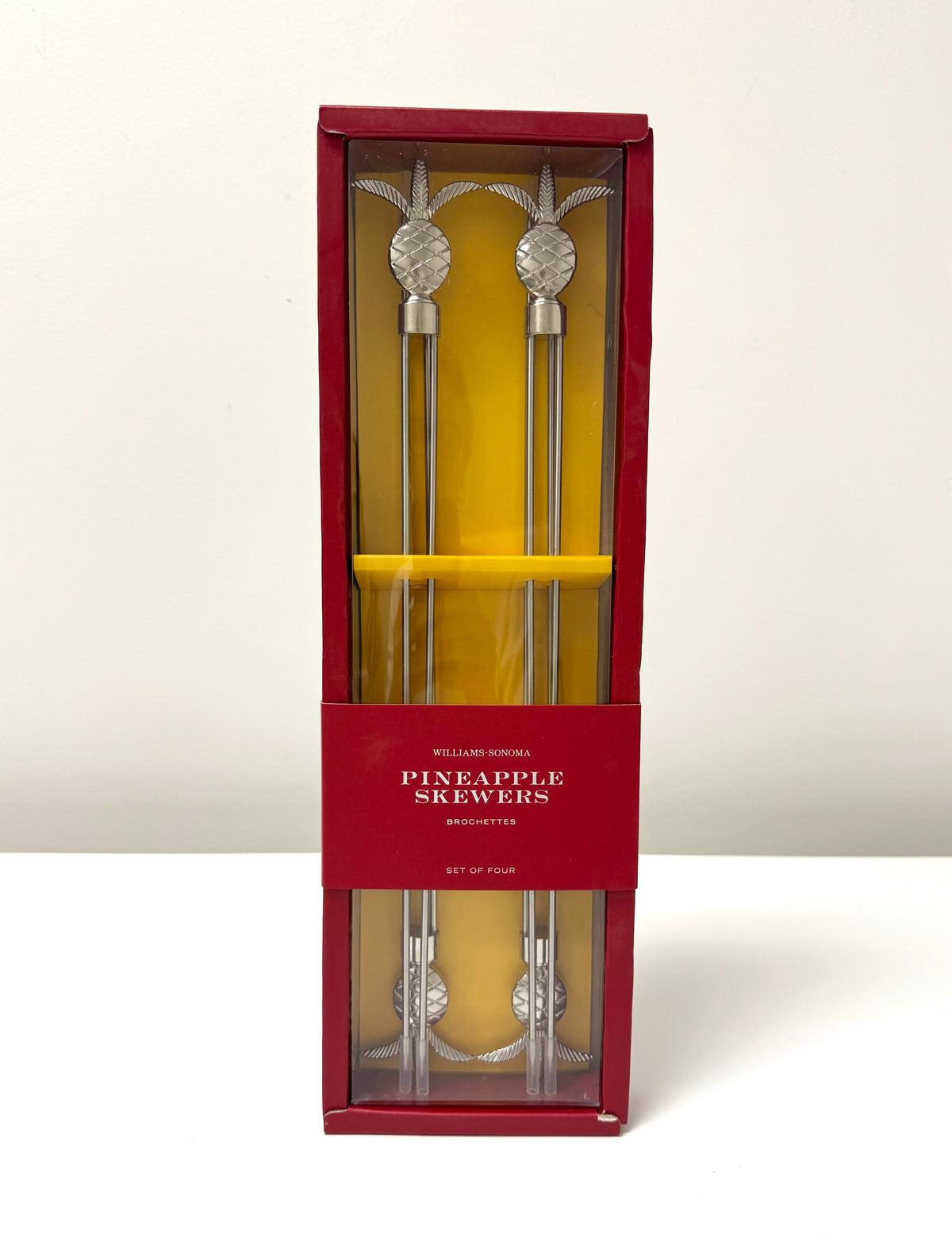 NEW WILLIAMS SONOMA Pineapple Skewers Set of 4