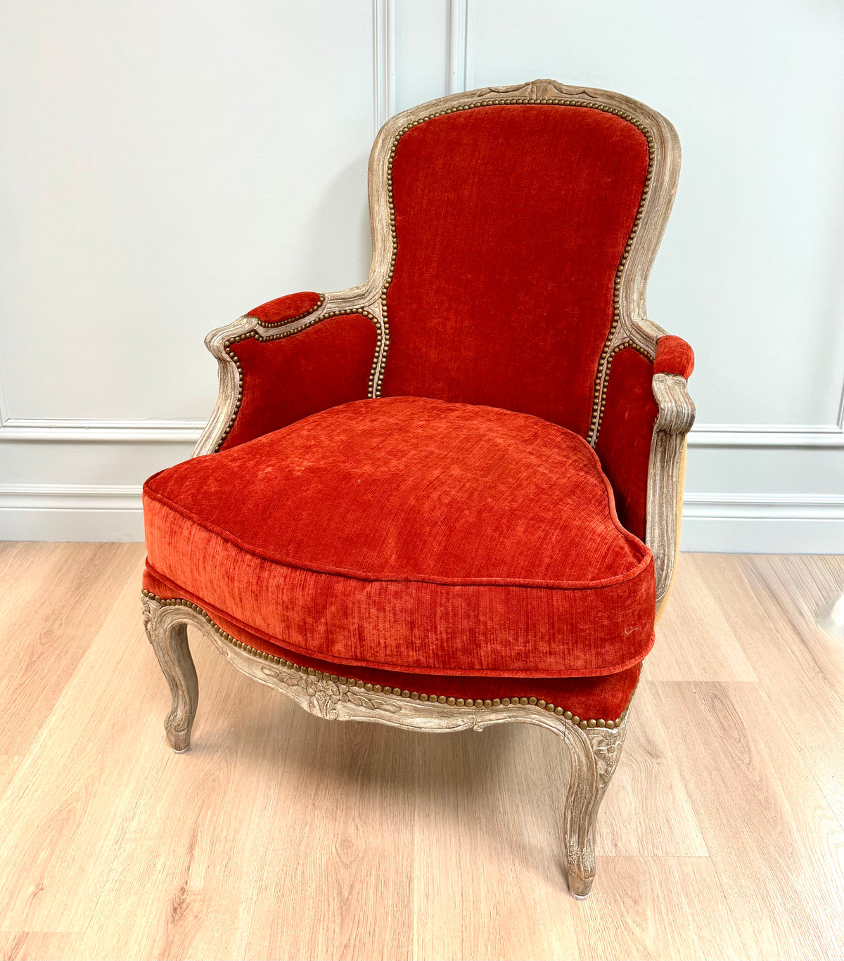 French Vintage Bergere Chair
