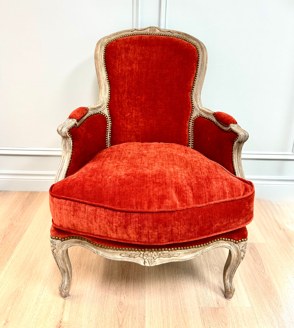 French Vintage Bergere Chair
