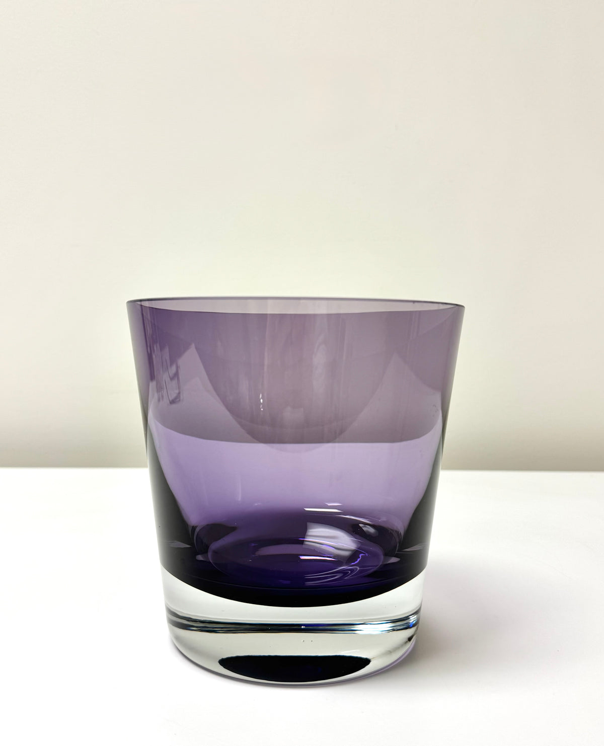 Vintage ROSENTHAL Amethyst Art Glass Ice Bucket