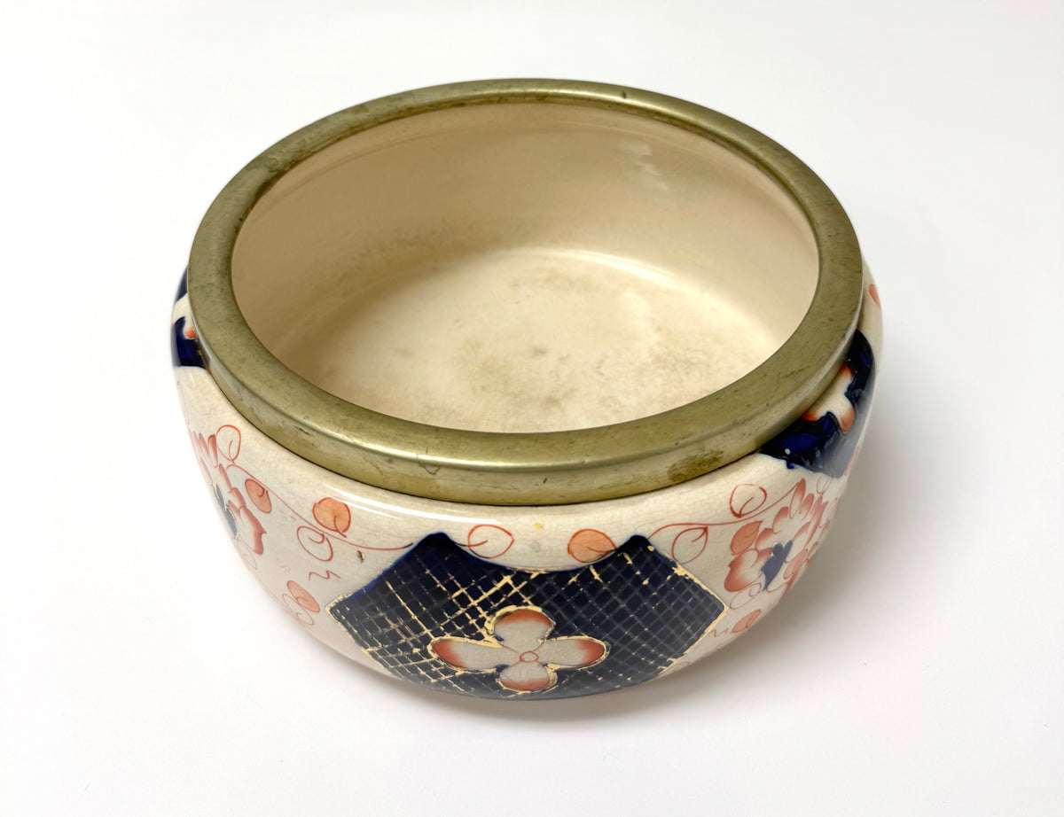 Antique English Imari Centrepiece Bowl
