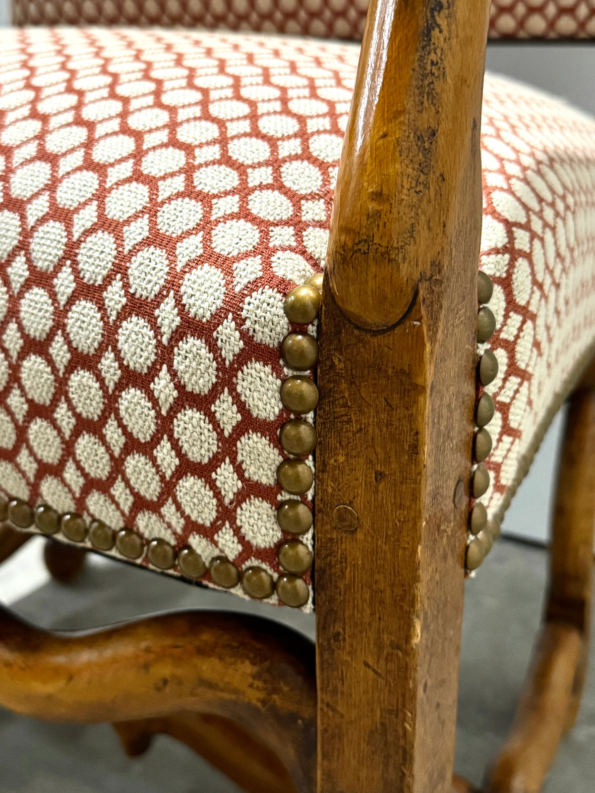 Country French Arm Chairs Set of 2