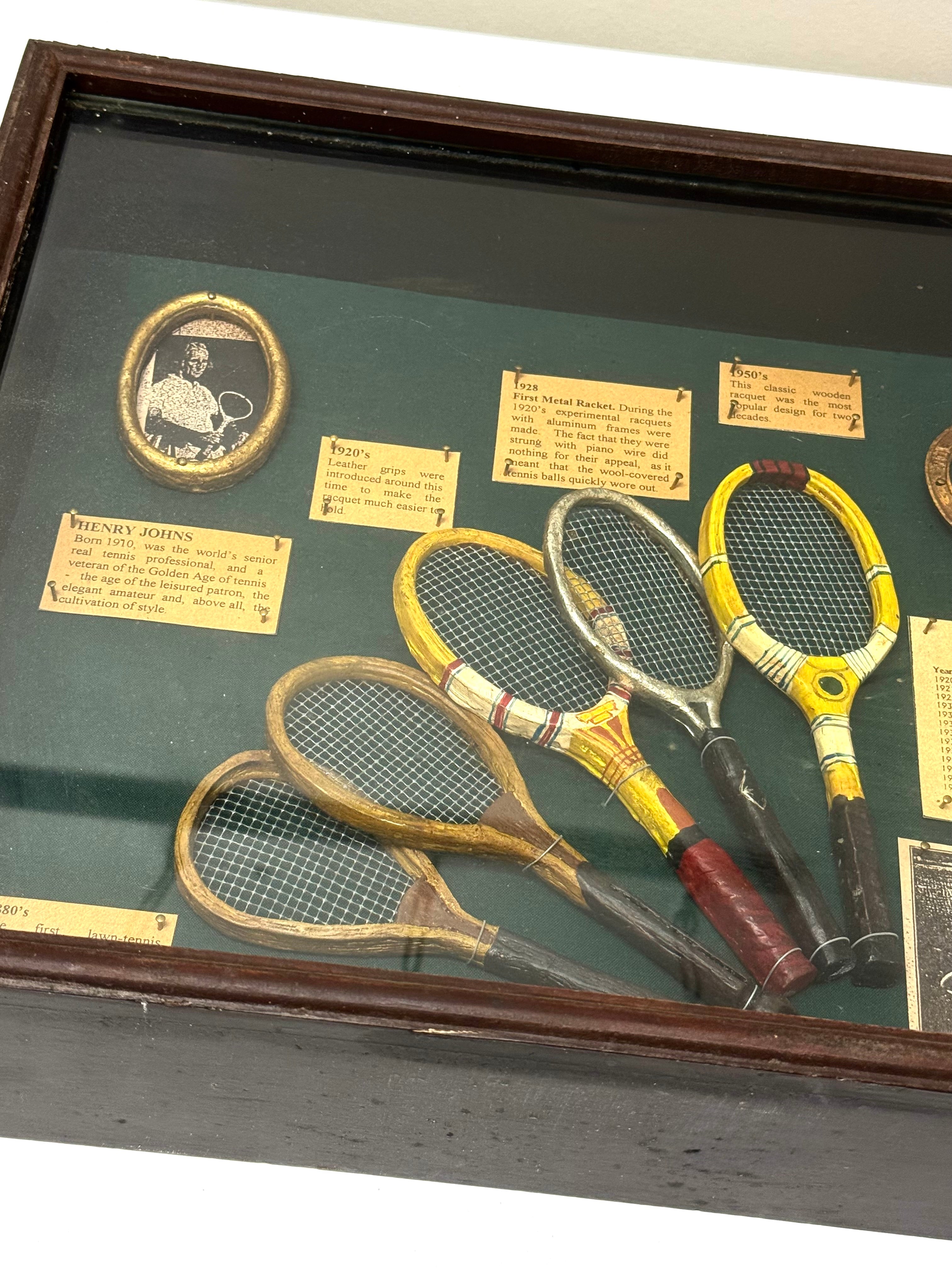 'The History of Tennis' Shadowbox