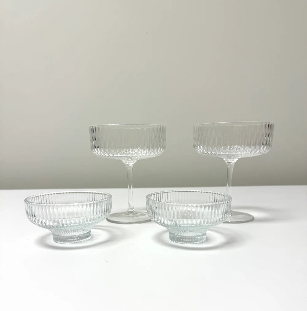 NESPRESSO Cocktail & Dessert Glasses Set of 4