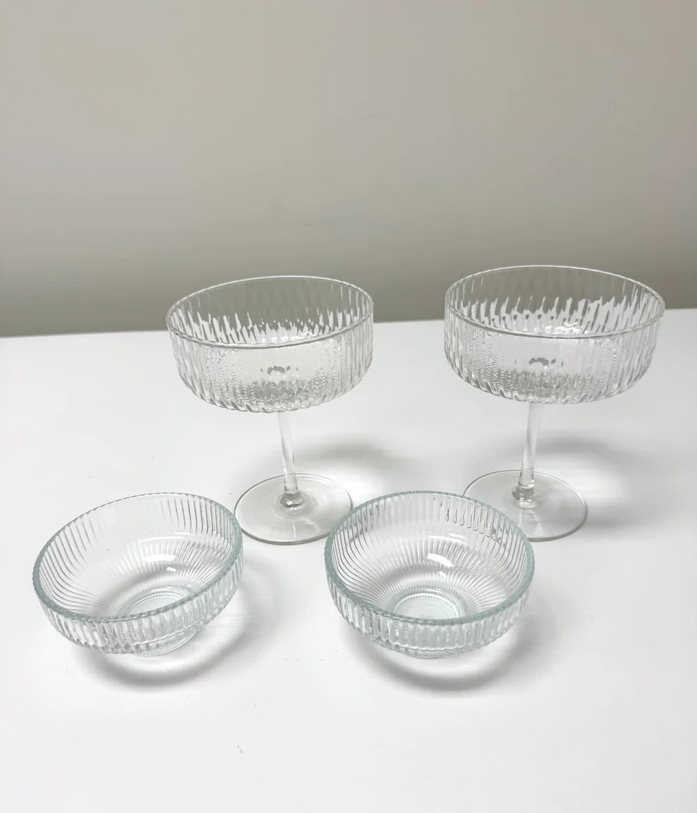 NESPRESSO Cocktail & Dessert Glasses Set of 4