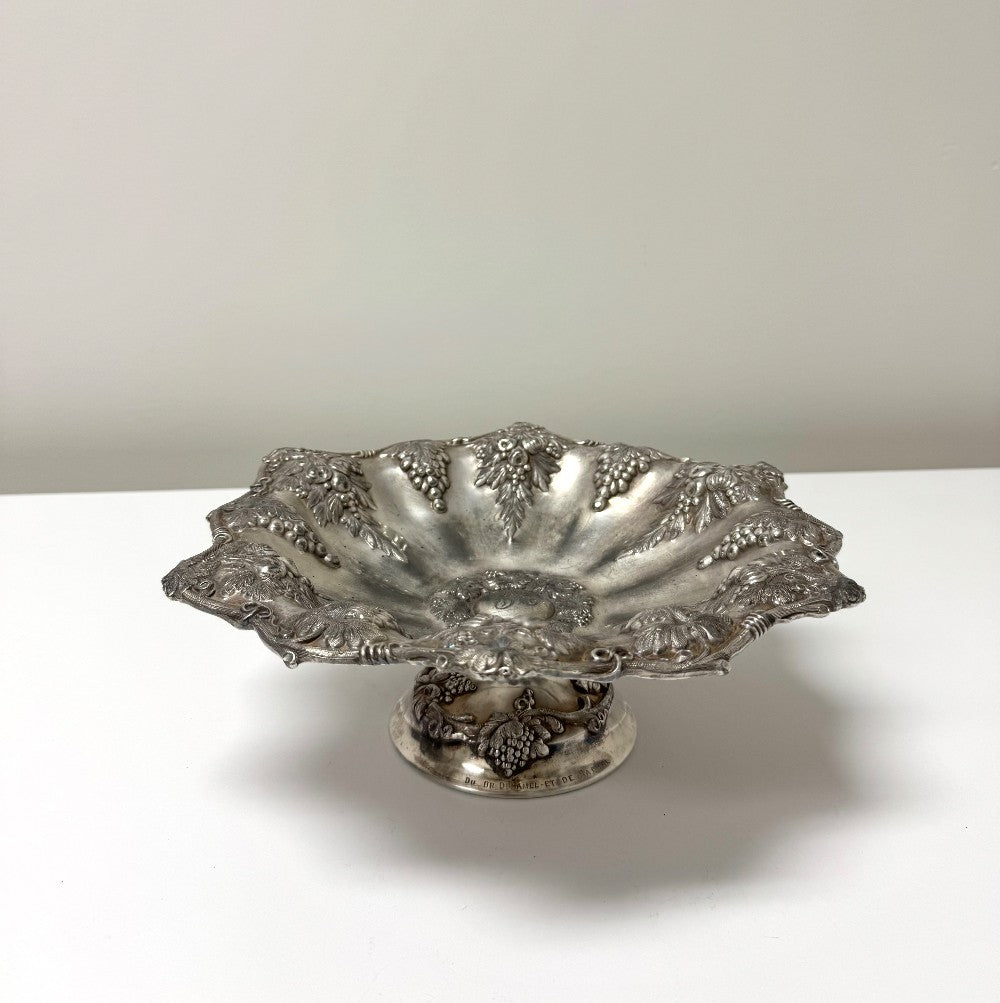 Vintage REED & BARTON Silverplate Footed Bowl|3860