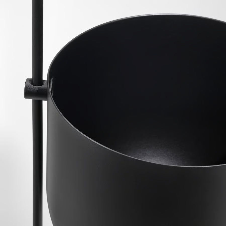 NEW IKEA 'Chilistran' Black Hanging Planter