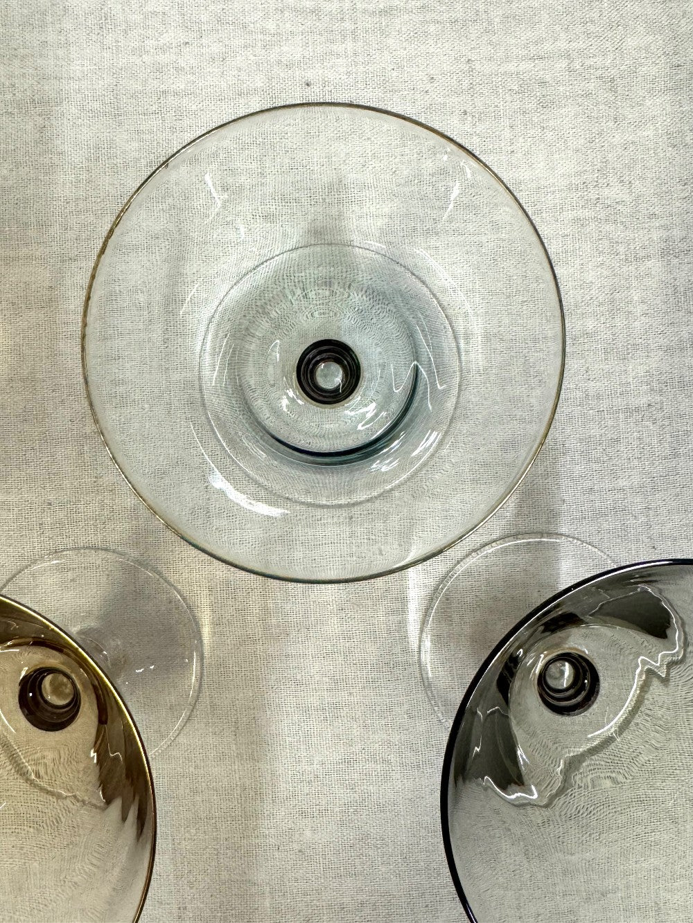 Vintage Iridescent 4" Cocktail Glasses Set of 4|645