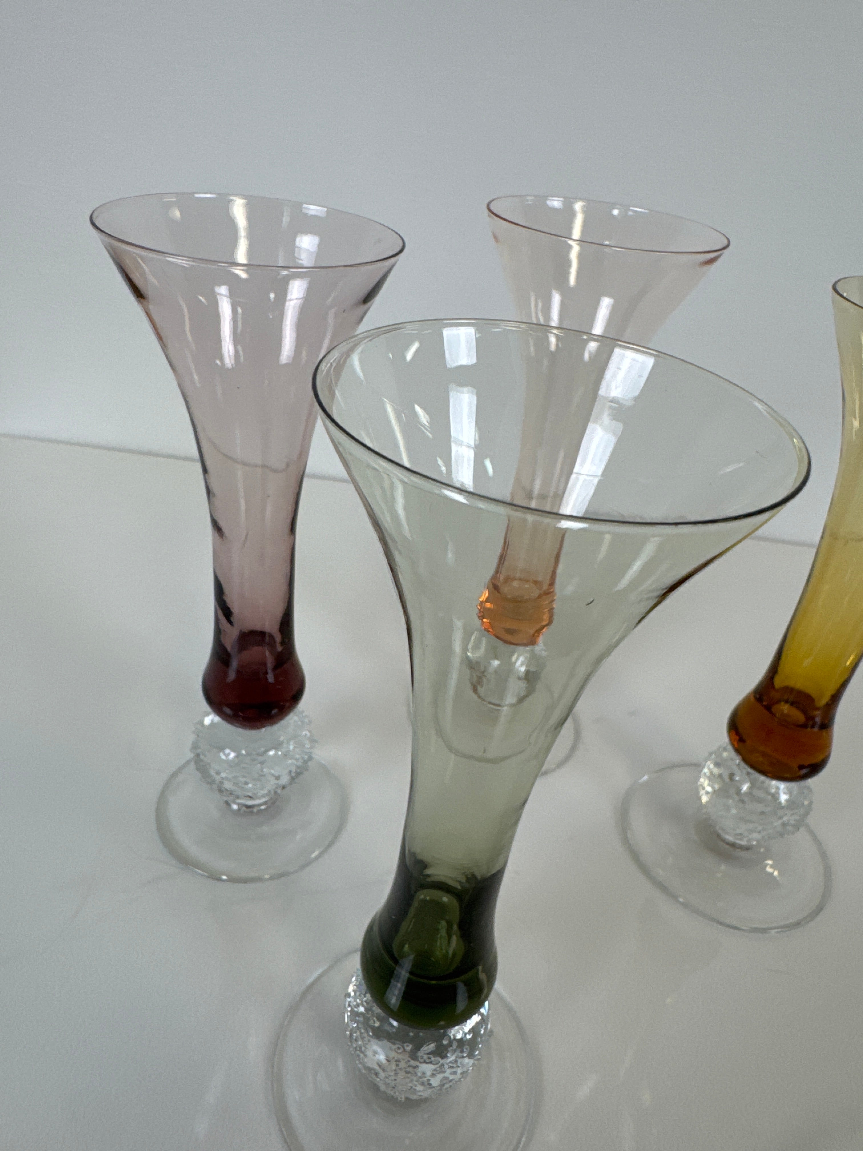 Vintage Bombay le Vignon Glasses Set of 4