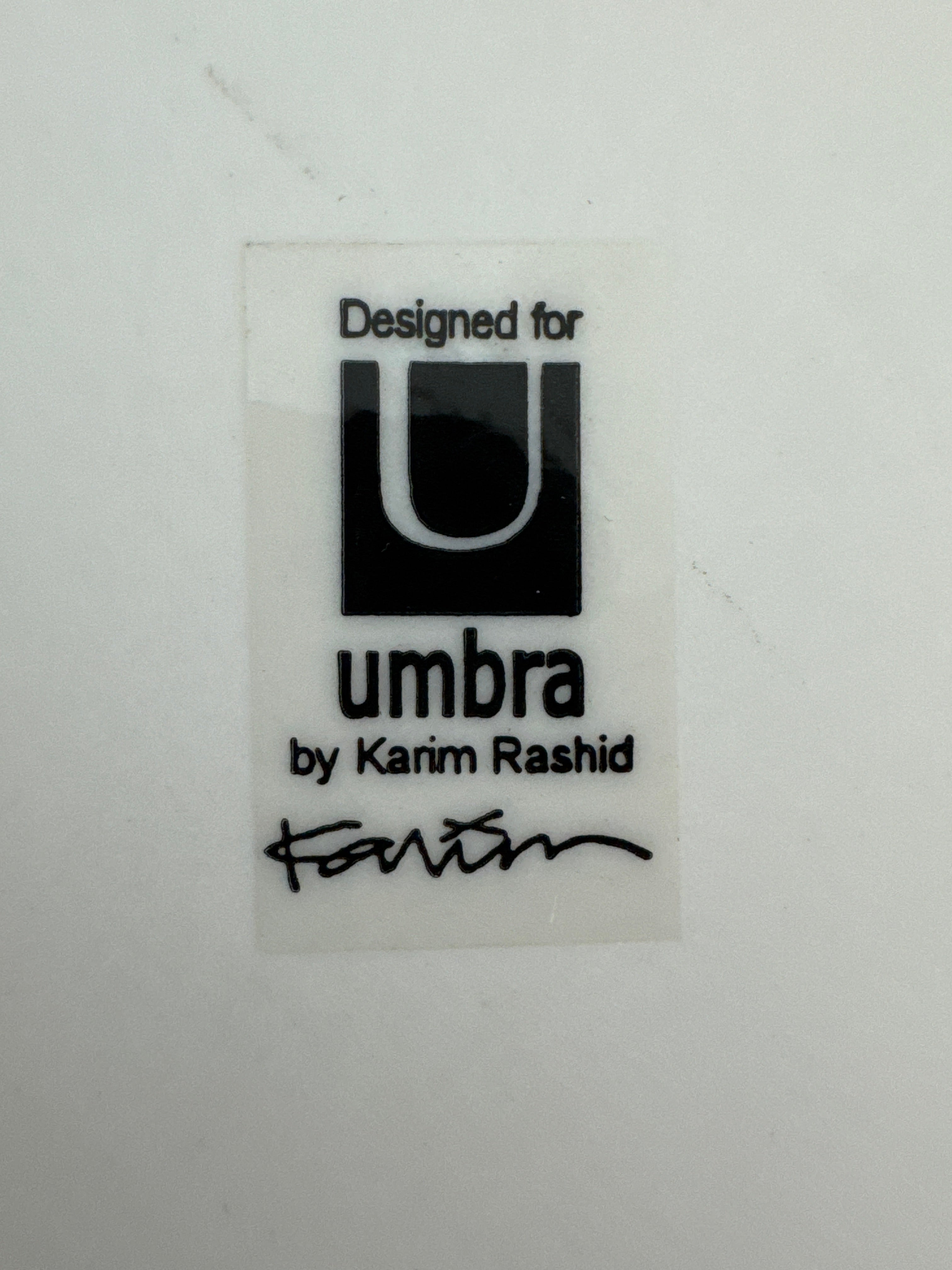 Vintage UMBRA 'Odessa' Blue Ceramic Bowl