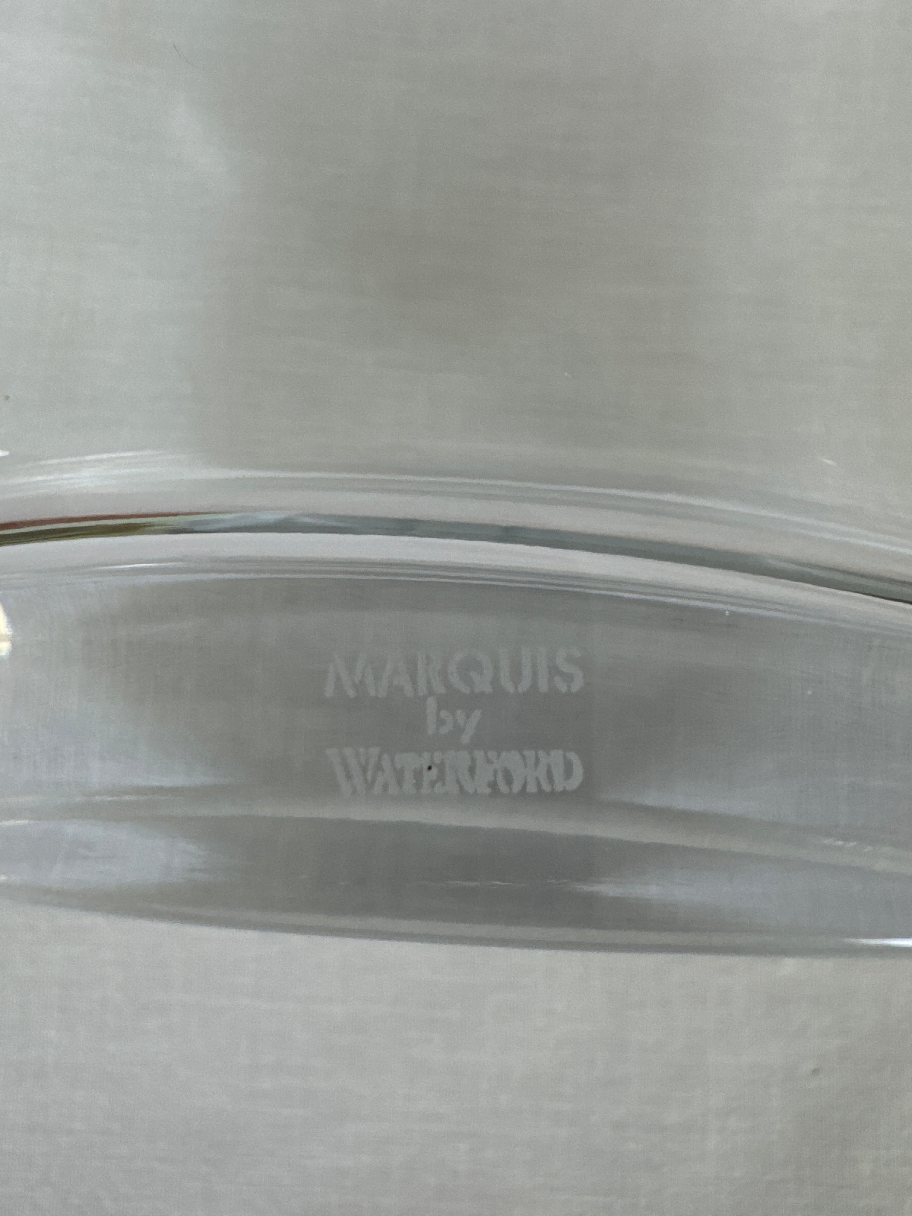 WATERFORD 'Marquis' Oval Crystal Decanter