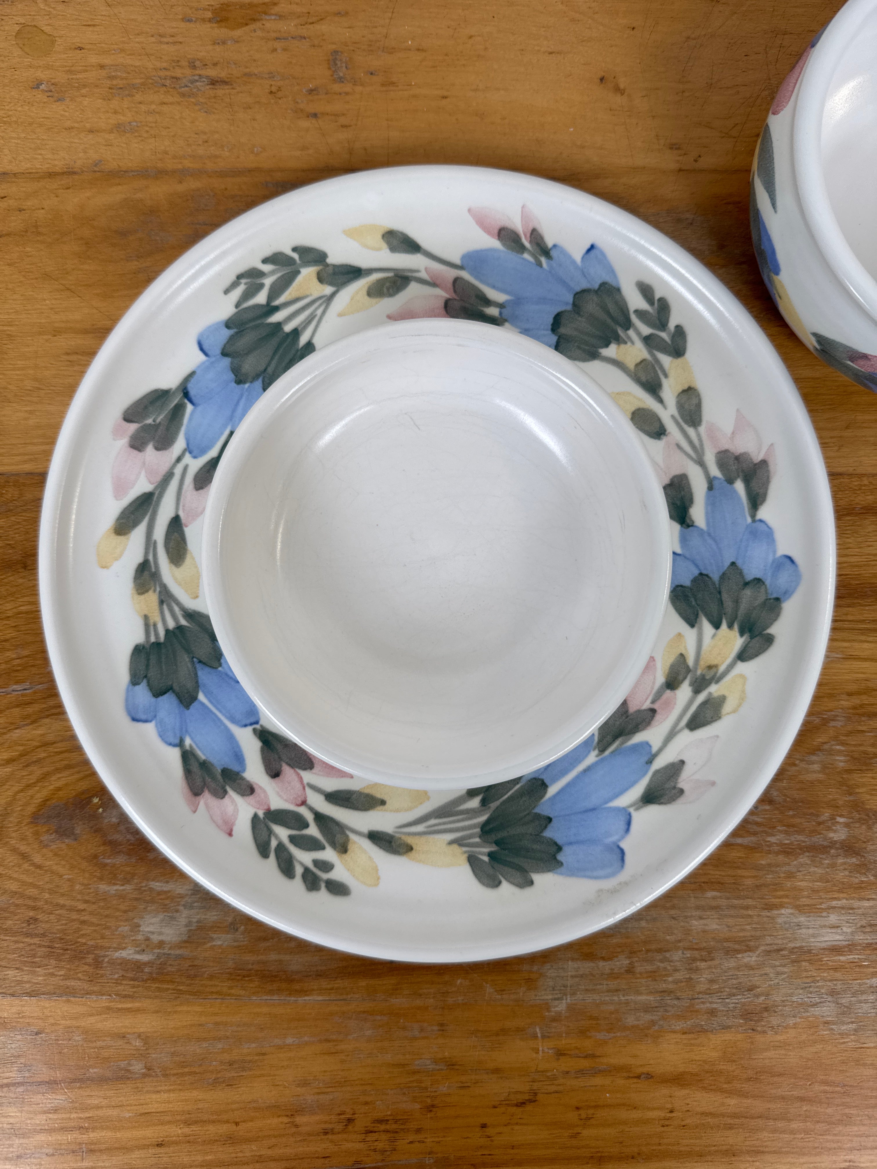 Clayworks Pottery Crudite Serving Set