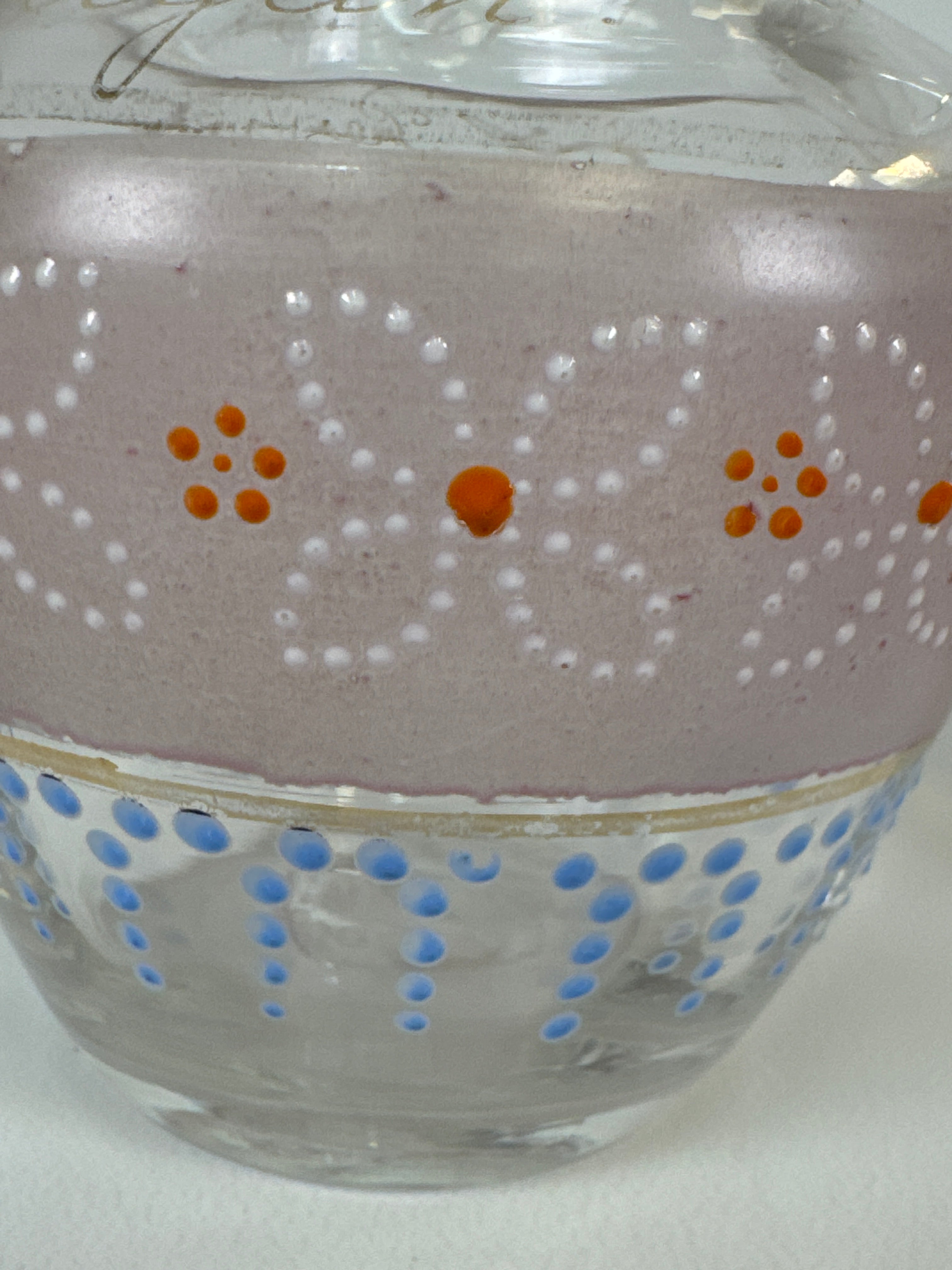 Antique Hand-blown Glass Bowl & Pitcher
