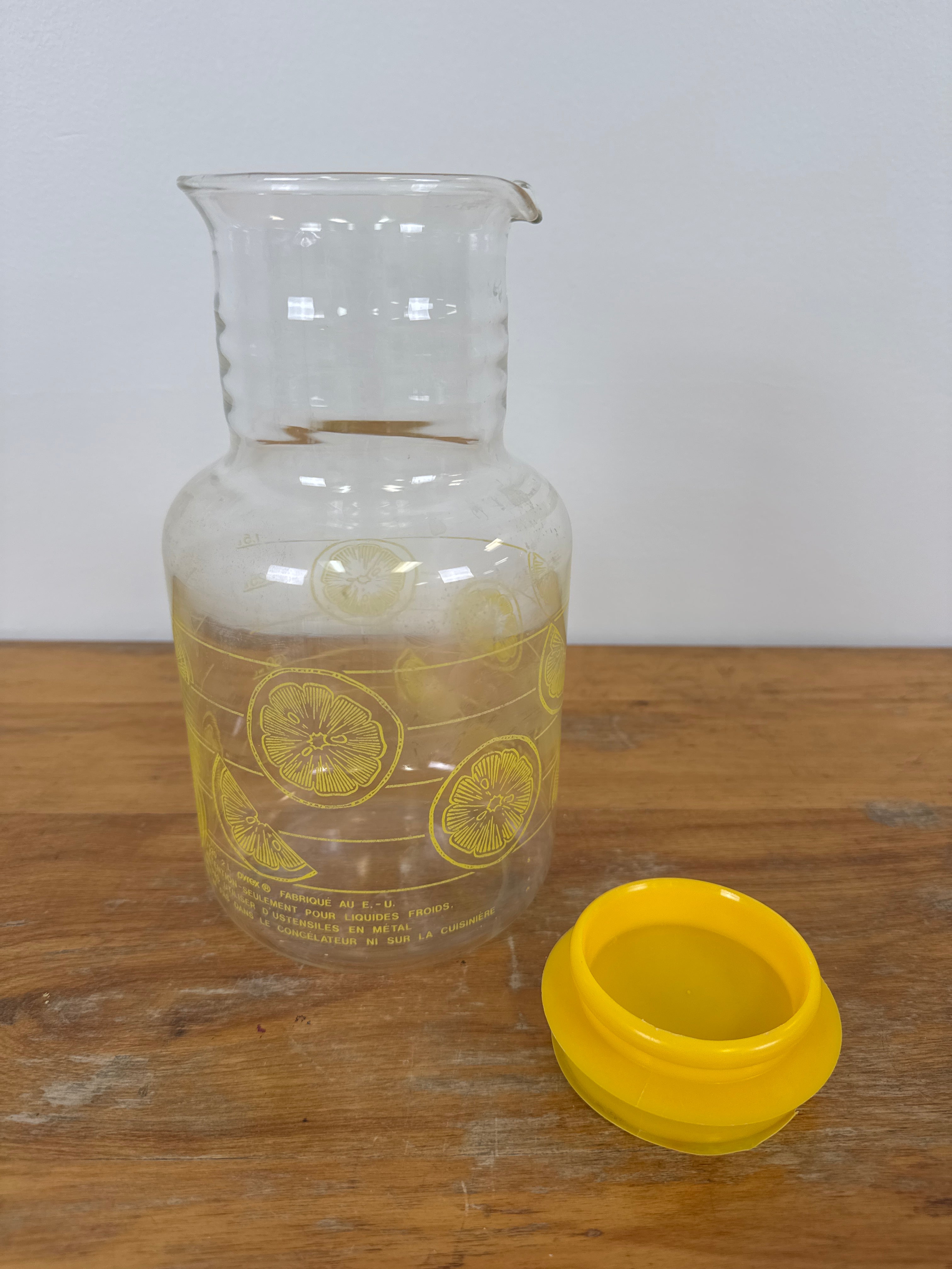 Vintage PYREX 2L Lemonade Pitcher