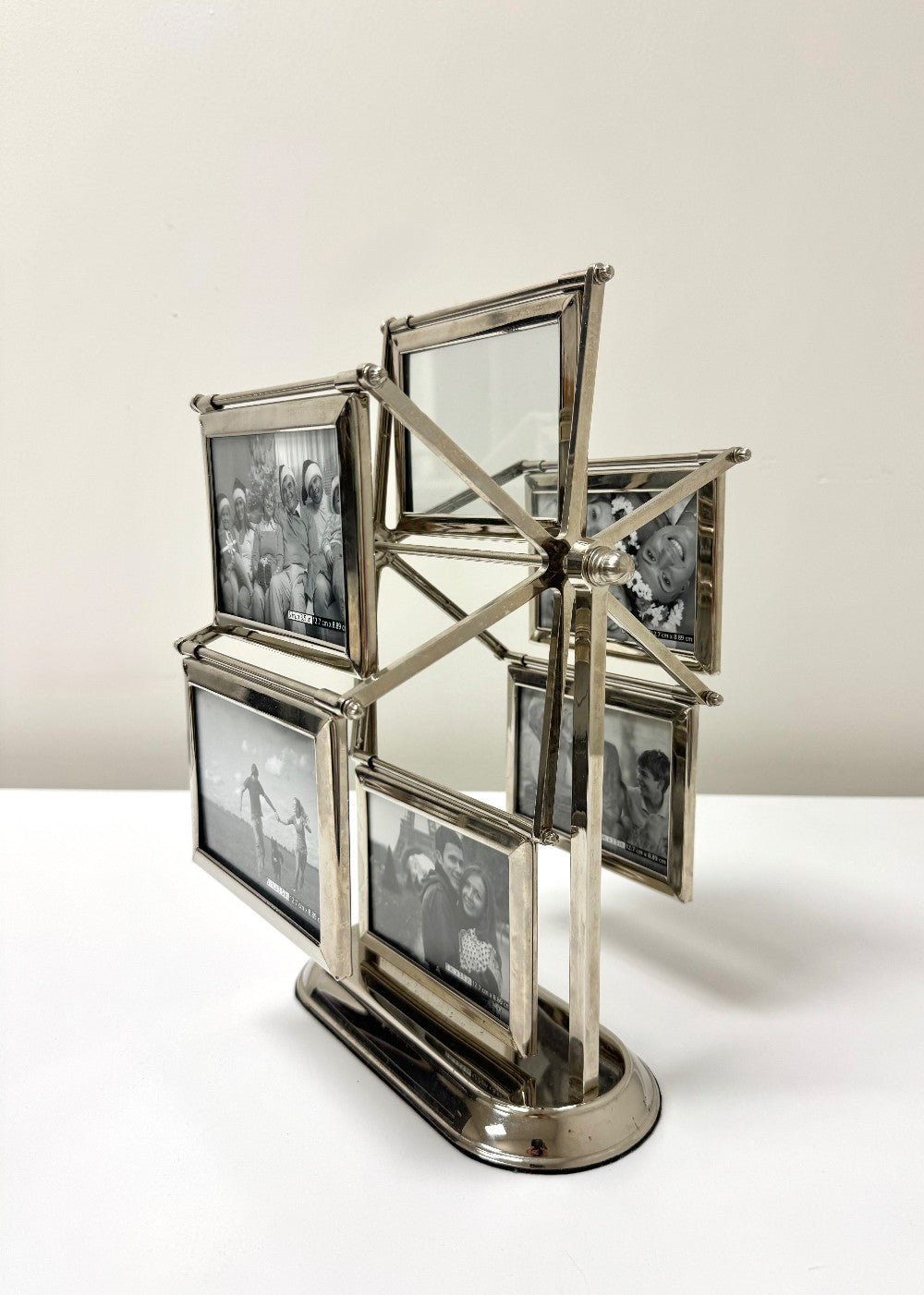 PAPYRUS Polished Nickel Carousel Photo Frames|6570