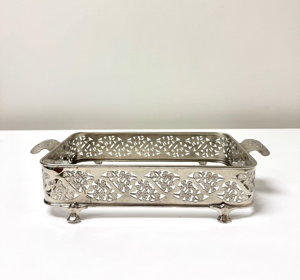 Vintage FARBERWARE Chrome Casserole Dish Holder|6042