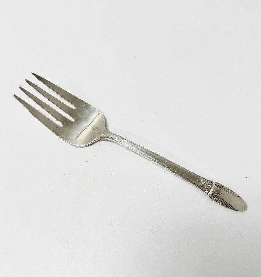 Vintage Silverplate Serving Fork|6862